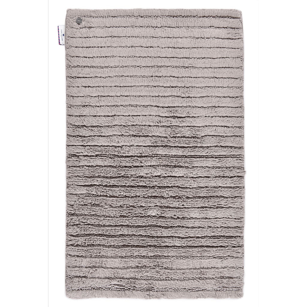 TOM TAILOR HOME Badematte »Cotton Stripes«, Höhe 20 mm, rutschhemmend beschichtet, fussbodenheizungsgeeignet-strapazierfähig