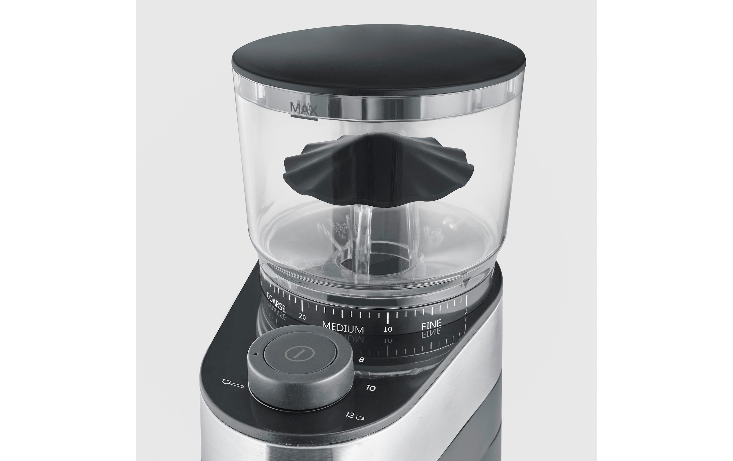 Severin Moulin à café »KM 3880« Scheibenmahlwerk 240 gBohnenbehälter bis 240g Bohnen, Aromaverschluss, Mahlgrad in 30 Stufen einstellbar