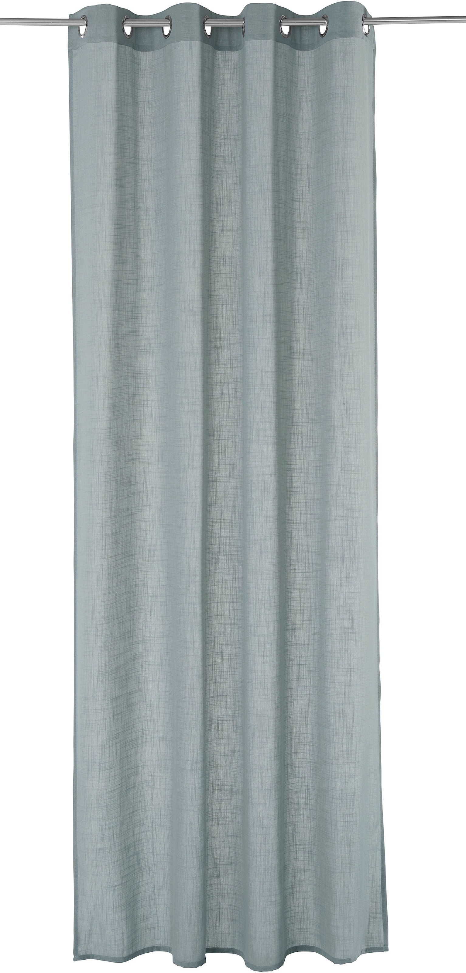 Home affaire Collection Vorhang »Linsdorf« Ösen 1 Stk. tlg. Leinenstruktur, halbtransparent