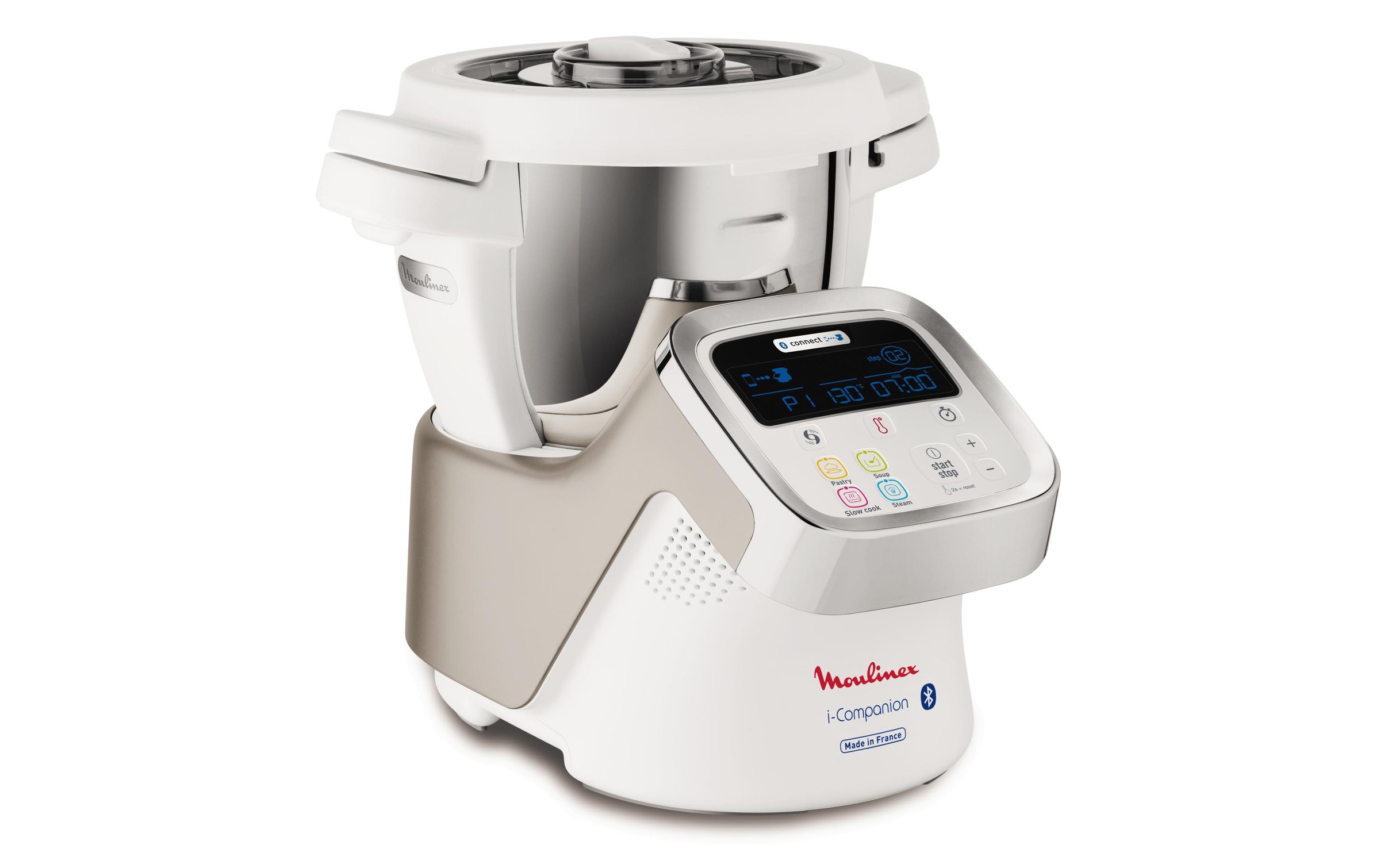 Moulinex Küchenmaschine »I-COMPANION Weiss Silberfarben«