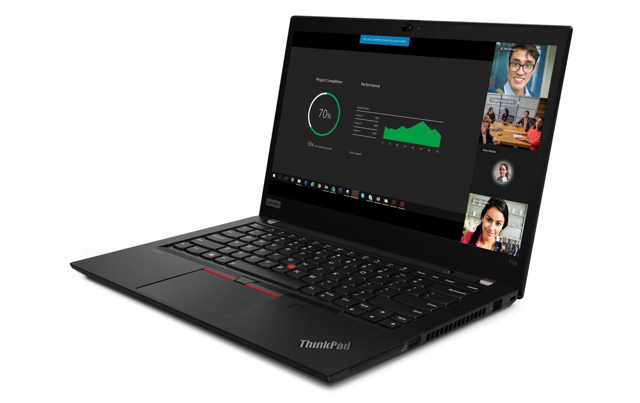 Image of Lenovo Business-Notebook »ThinkPad T14 Gen. 2«, (35,42 cm/14 Zoll), Intel, Core i5, Iris Xe Graphics, 256 GB SSD bei Ackermann Versand Schweiz