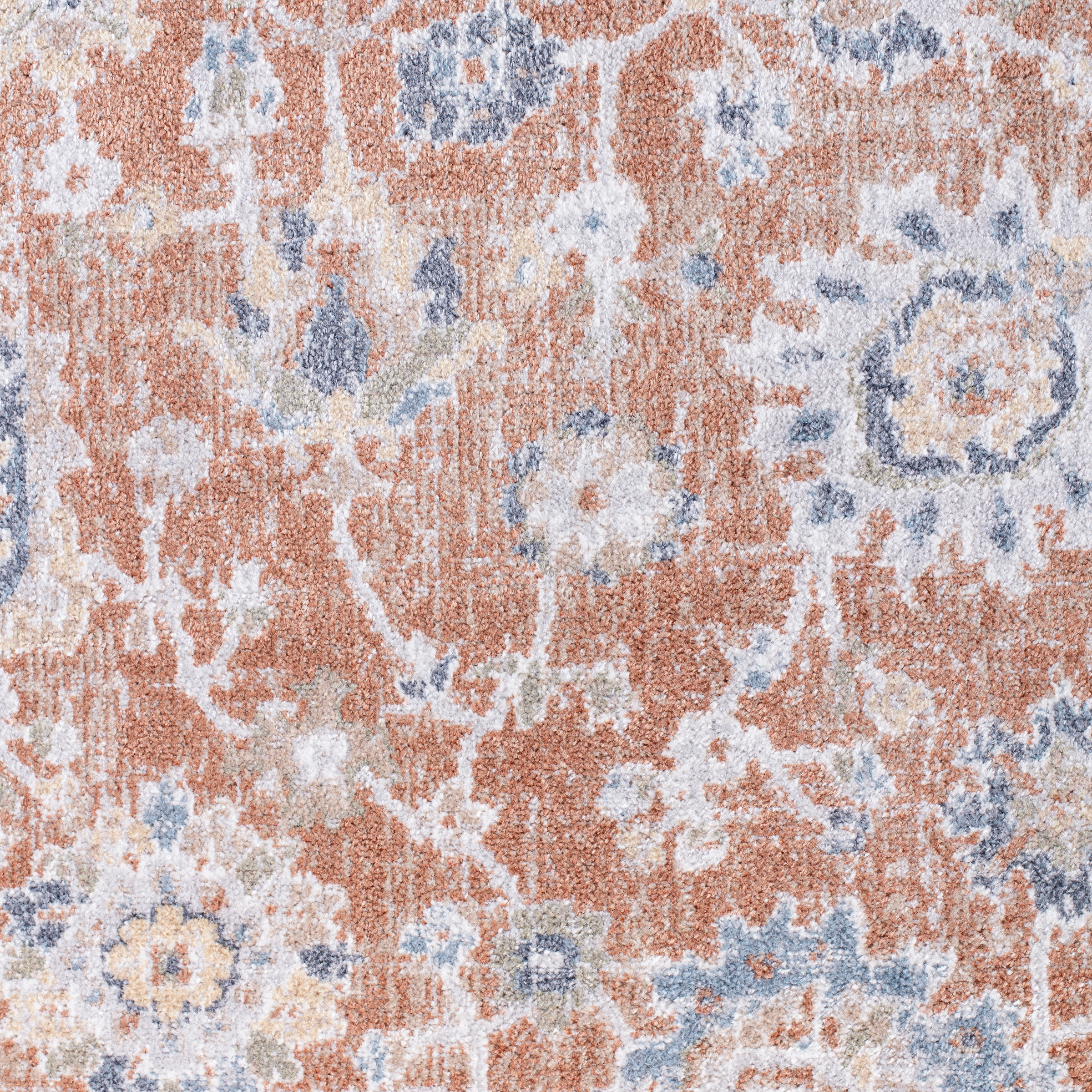 Livabliss Teppich »IQUITOS«, rechteckig, 5 mm Höhe, Maschinenwaschbar, Vintage Kurzflor Wohnzimmerteppich, Schlafzimmer