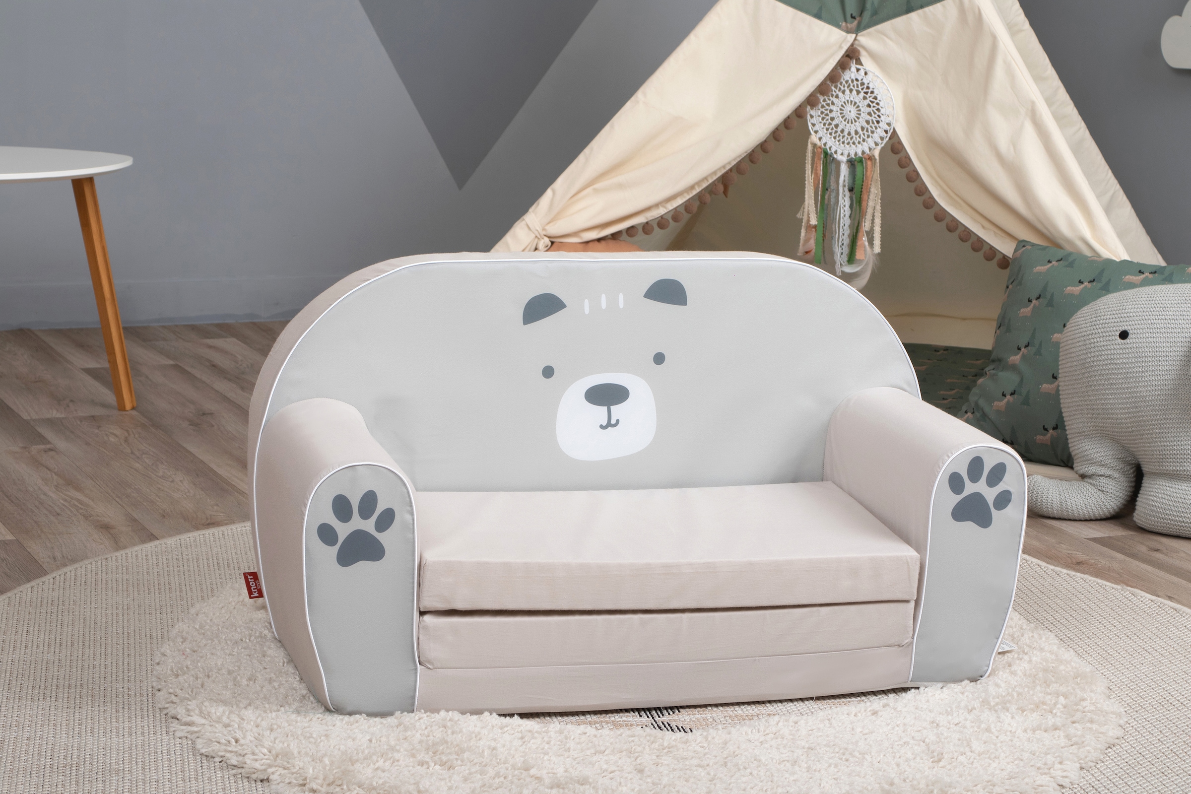 Knorrtoys® Sofa »Bär Paul«, für Kinder; Made in Europe