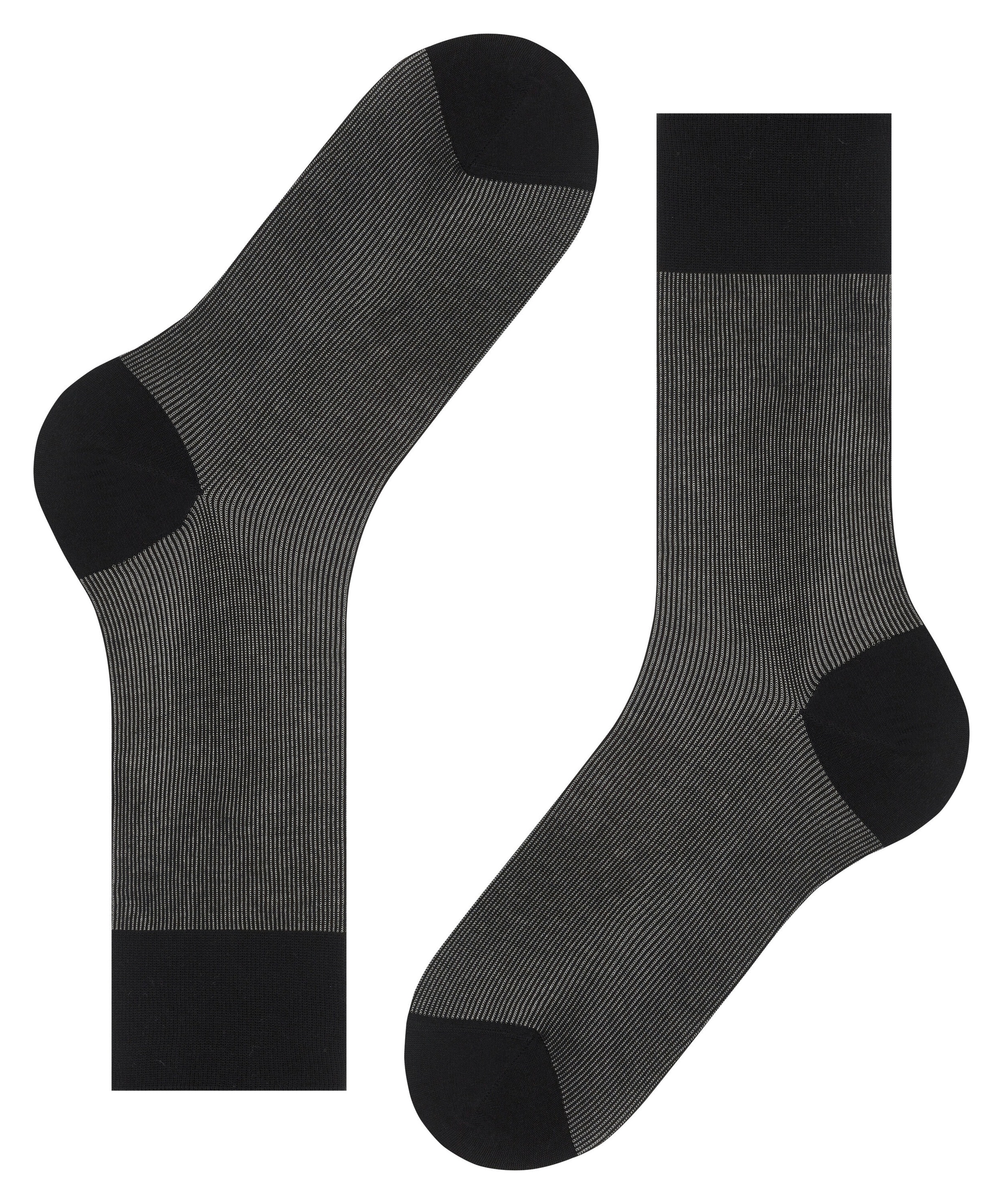 FALKE Socken »Fine Shadow« mit feiner, zweifarbiger Struktur, aus merzerisierter Baumwolle