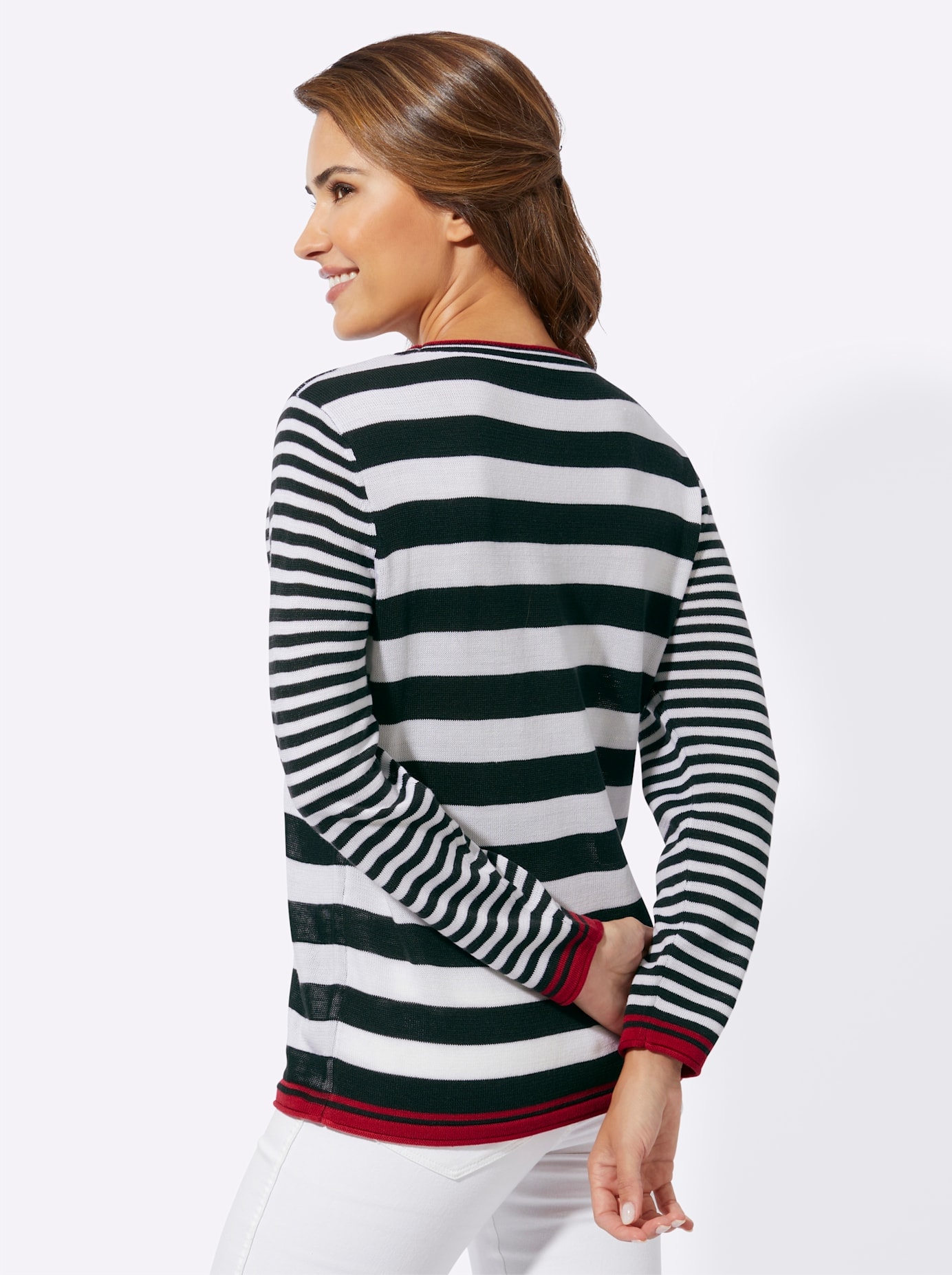 Classic Basics Rundhalspullover »Langarm-Pullover«