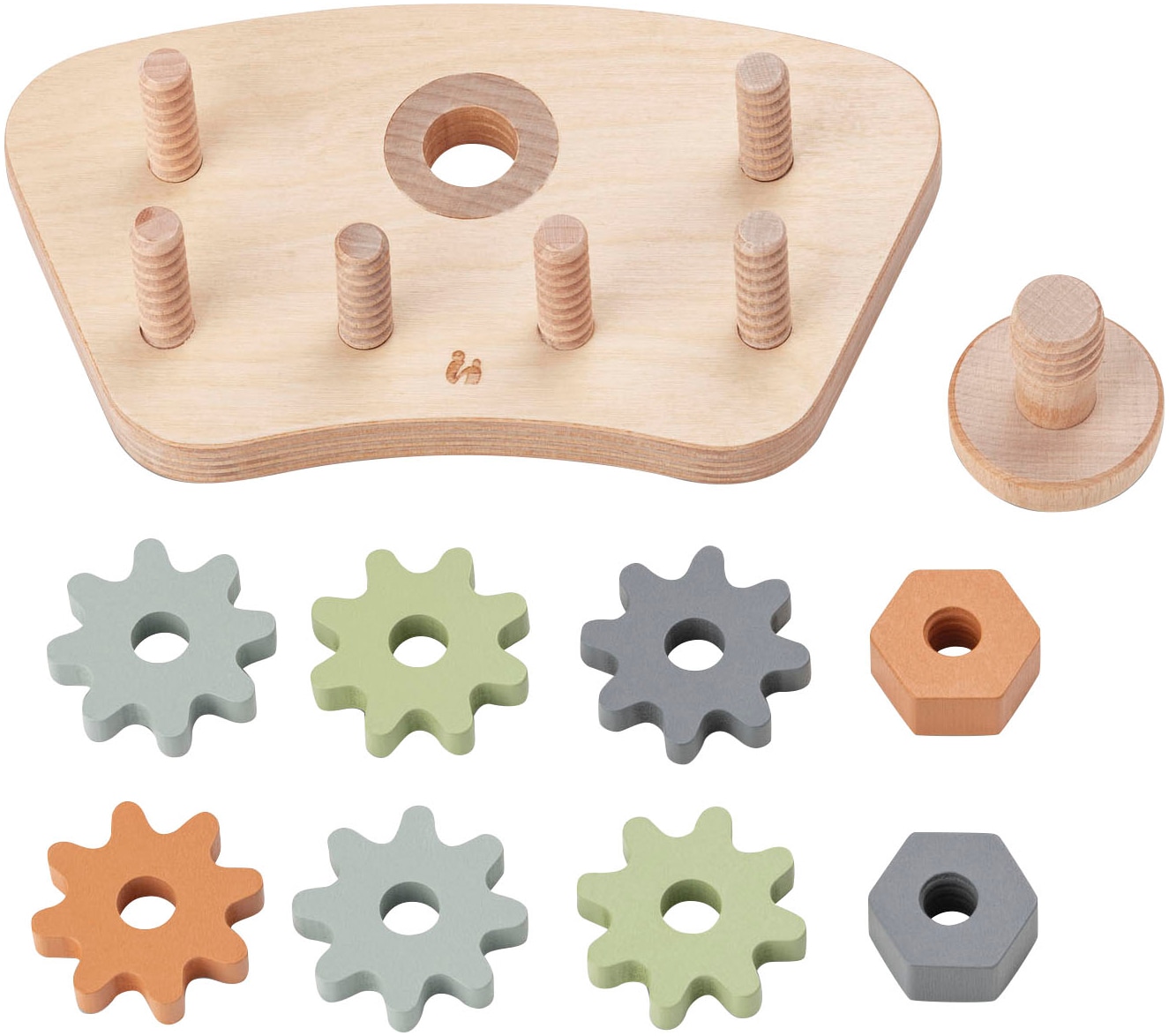 Hauck Motorikbrett »Play Repairing S Gears & Nuts« FSC® - schützt Wald