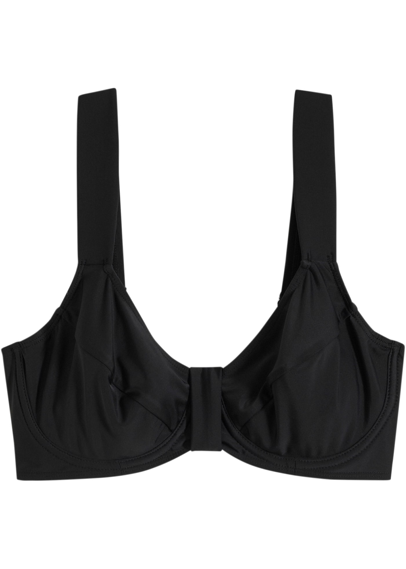 Image of bonprix Bügel-Bikini-Top 1 Stk. Minimizer-Design, mit Elasthan-Anteil, Basic-Stil