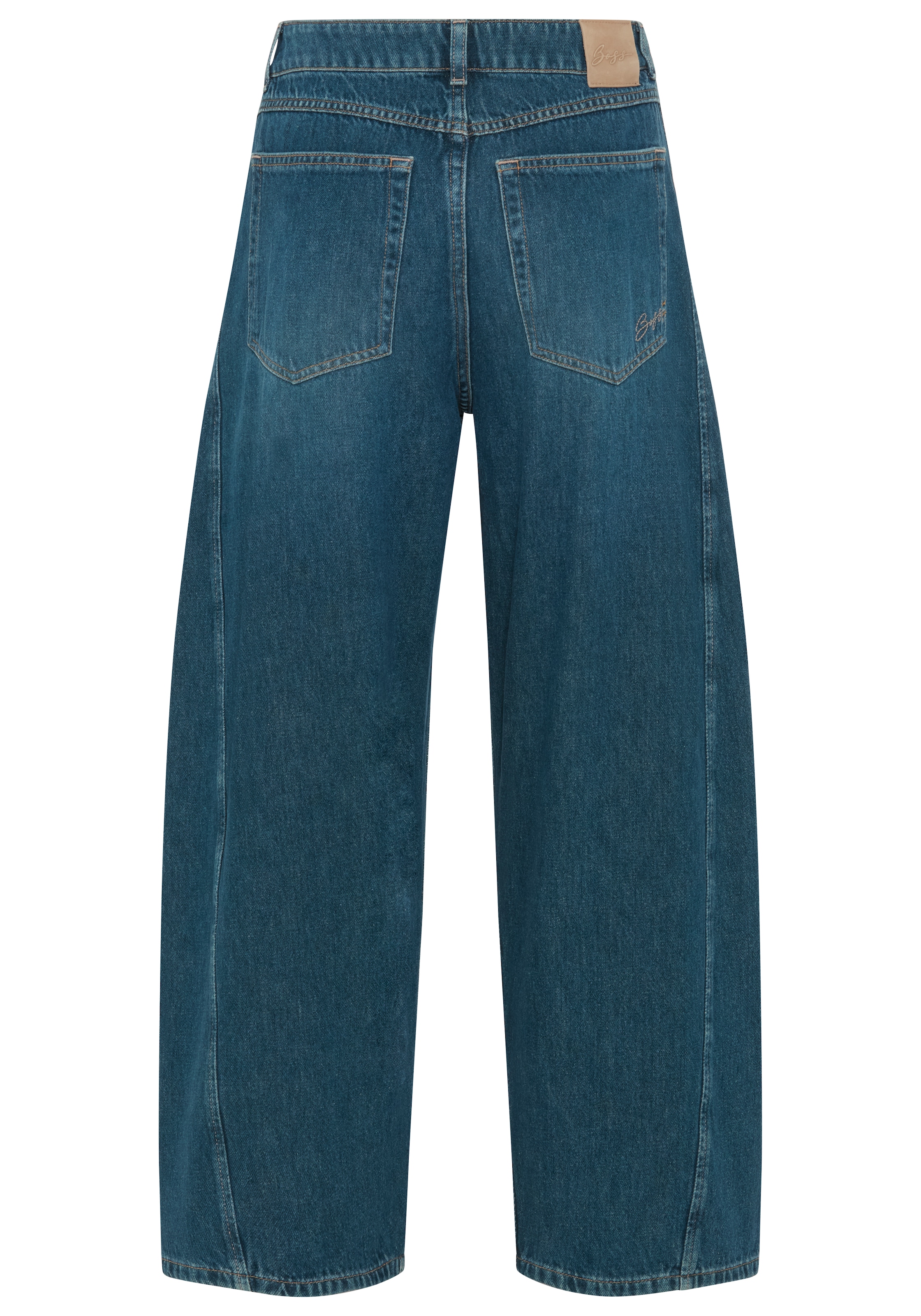 BOSS ORANGE Jeans taille haute »DIANA HR C Premium Damenmode« im Balloon Fit, Baumwoll-Denim