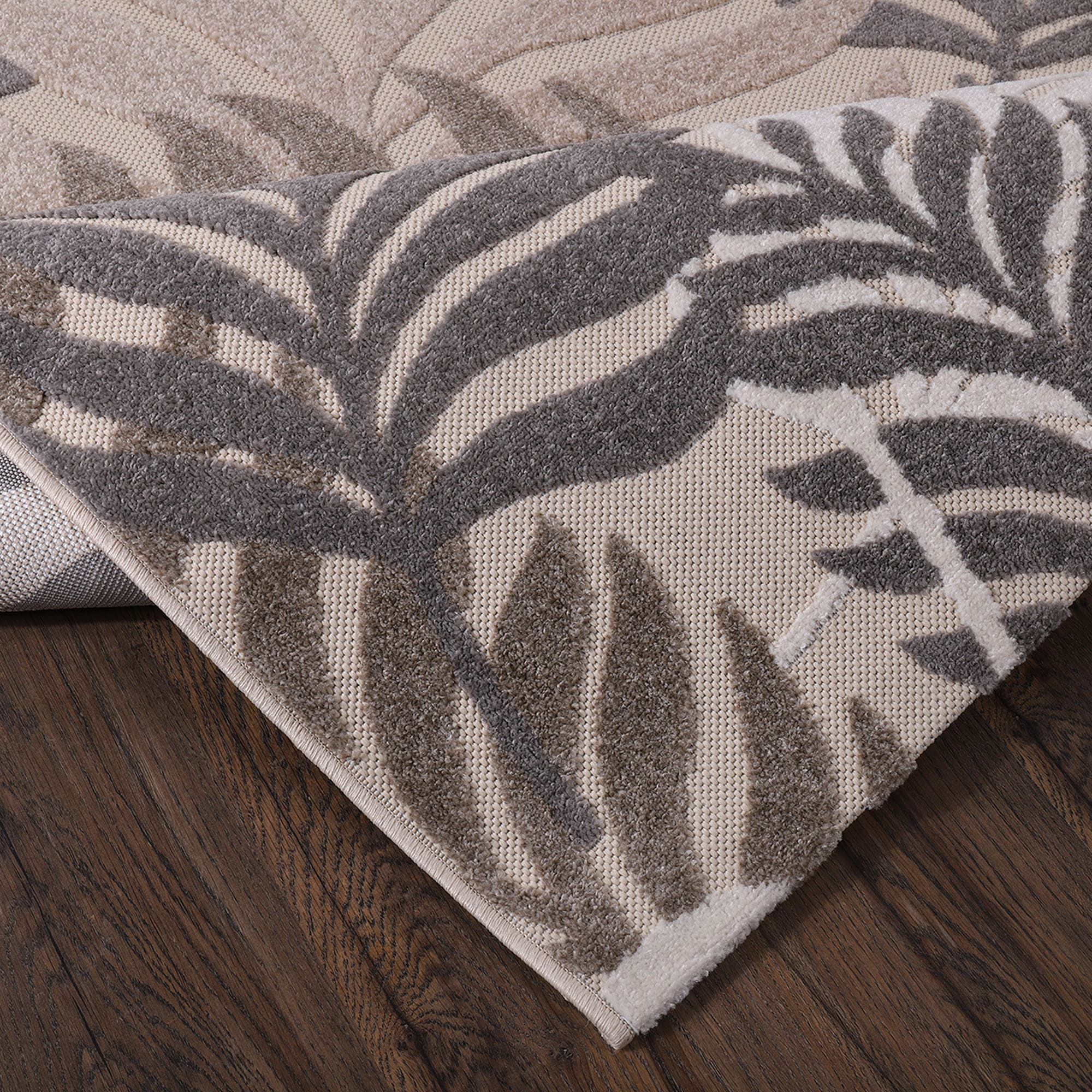 Sanat Teppich »Floral Outdoor«, rechteckig, 6 mm Höhe, In- und Outdoor geeignet, florales Design, Balkon, Terasse