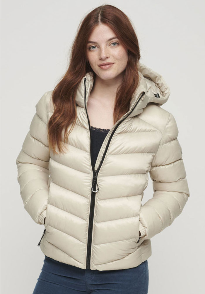 Steppjacke »HOODED FUJI PADDED JACKET«, mit Kapuze