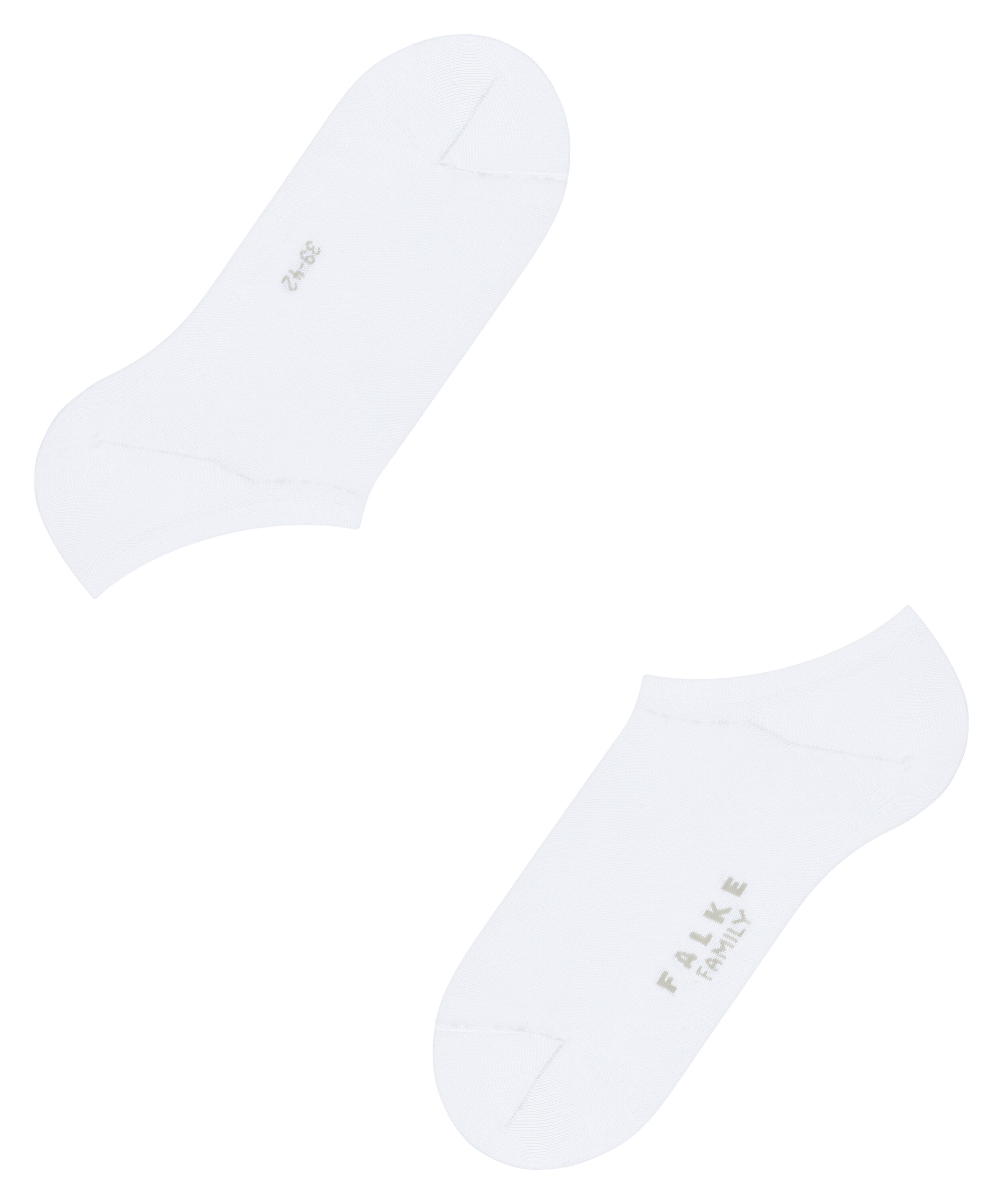 FALKE Chaussons »Family« avec encolure haute découpée, en coton
