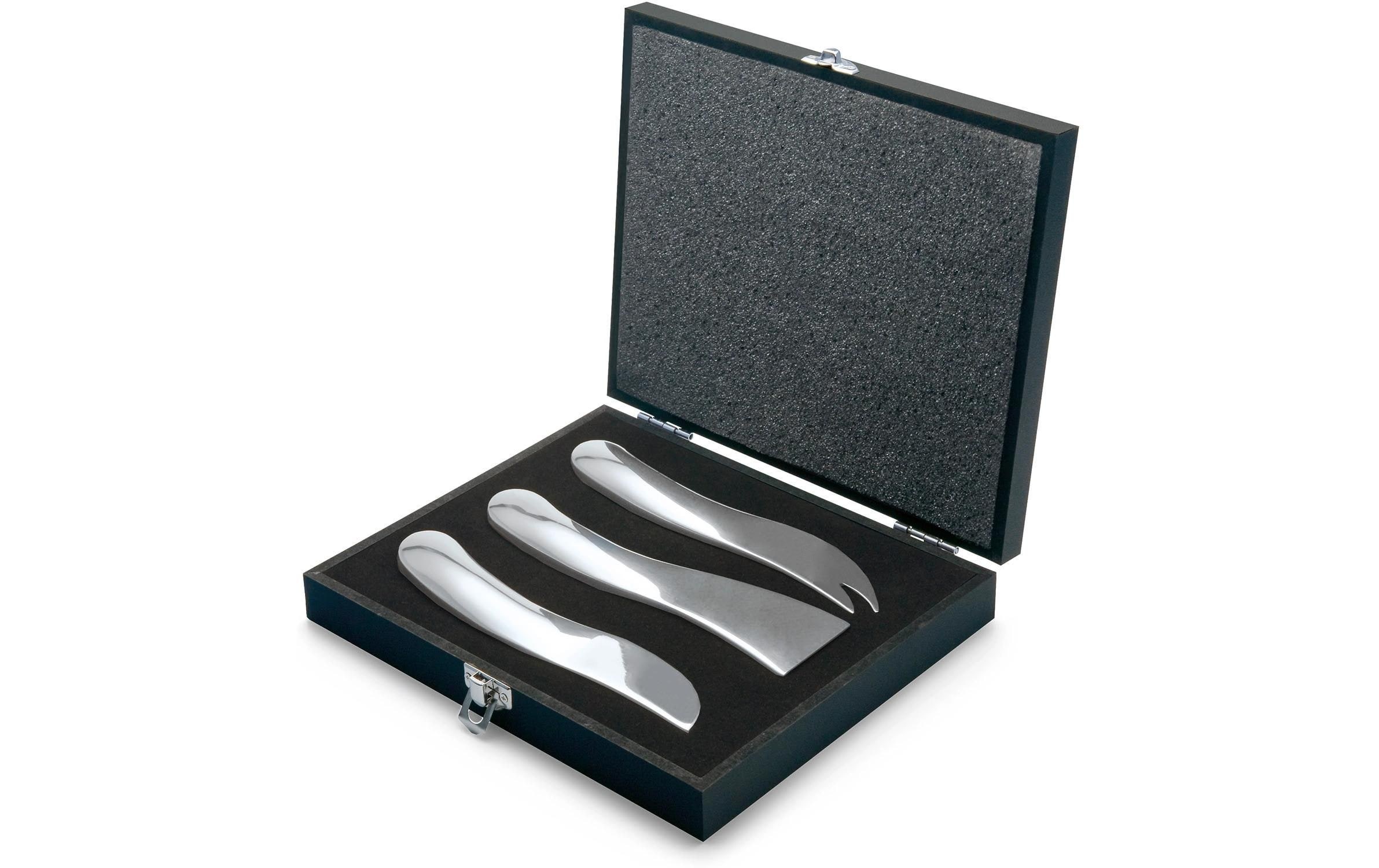 Image of PHILIPPI Käsemesser "Wave 3-teilig, in Geschenkbox"