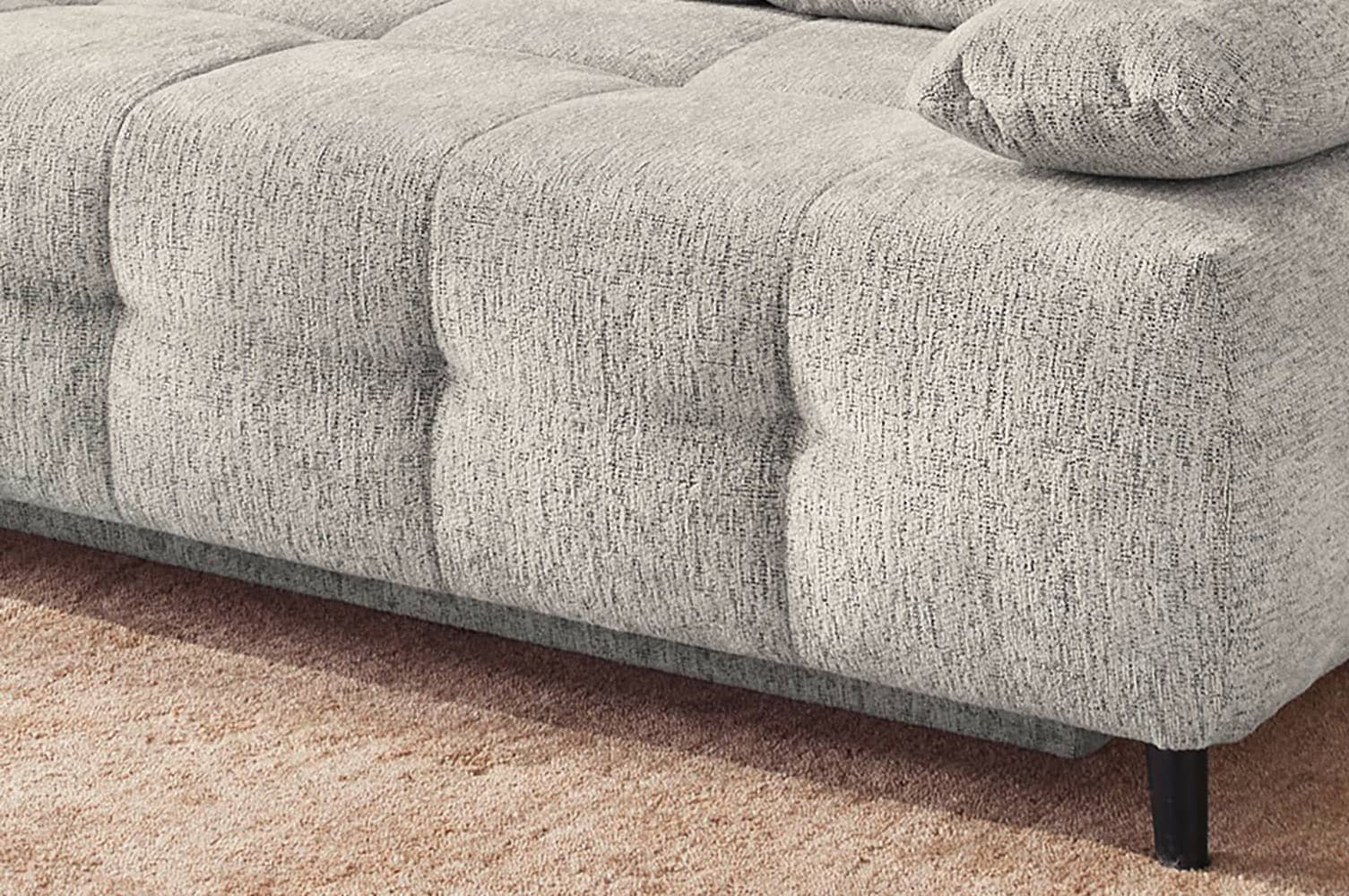 Jockenhöfer Gruppe 1100000002199 »Phil, B: 207 cm, Liegefl. 150x200 cm« avec fonction couchage & coffre de lit