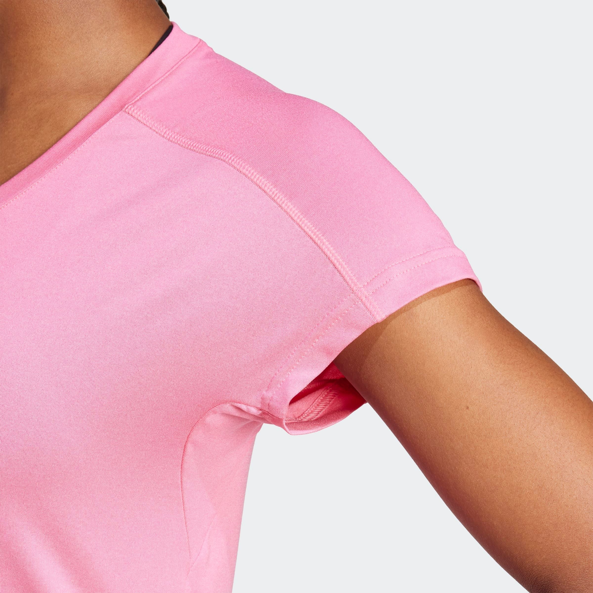 adidas Performance T-Shirt »TR-ES MIN T«, Trainingsshirt, feuchtigkeitsabsorbierend mit V Ausschnitt