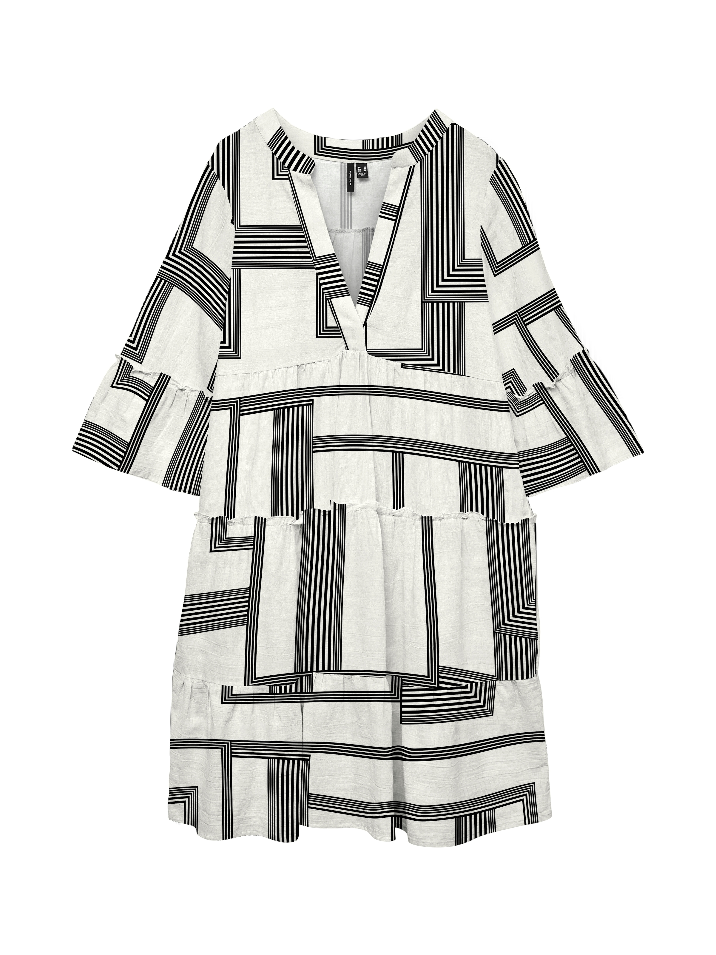 Vero Moda Tunikakleid »VMDICTHE 3/4 TUNIC EXP«, mit Volant