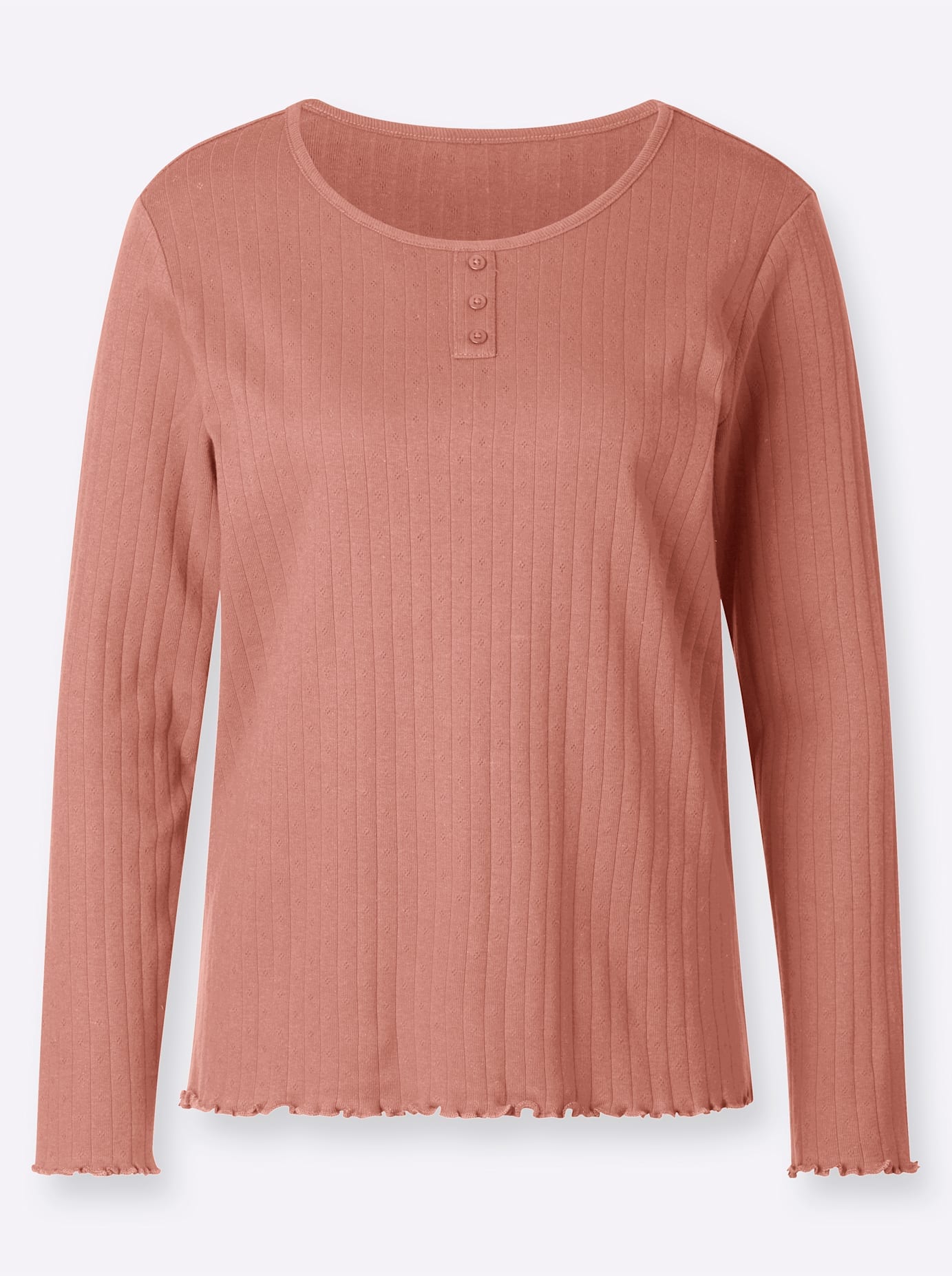 Classic Basics Langarmshirt »Rundhals-Shirt«, (1 tlg.)