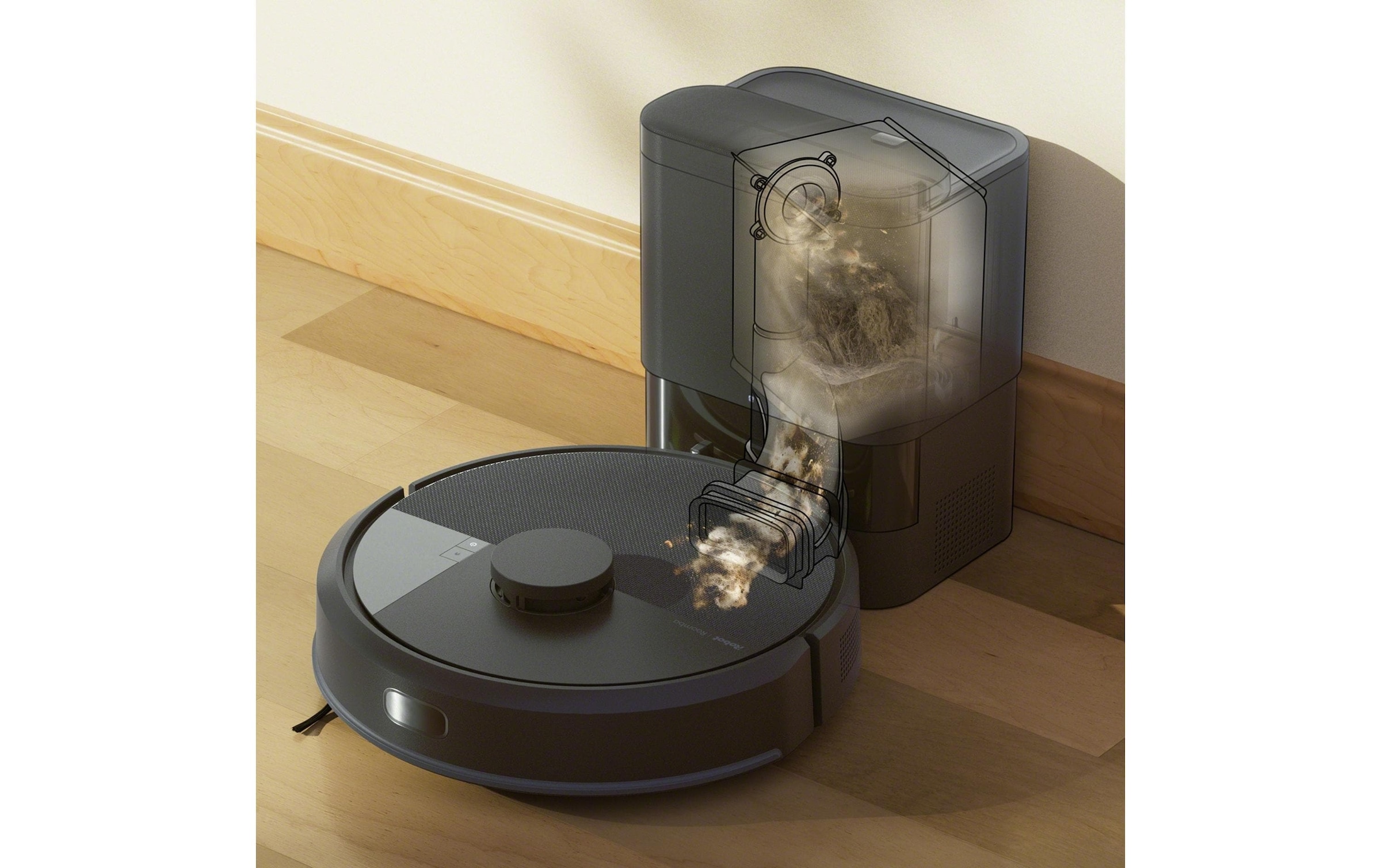 iRobot Robot d'aspiration eau et poussière »Roomba 105 Combo«