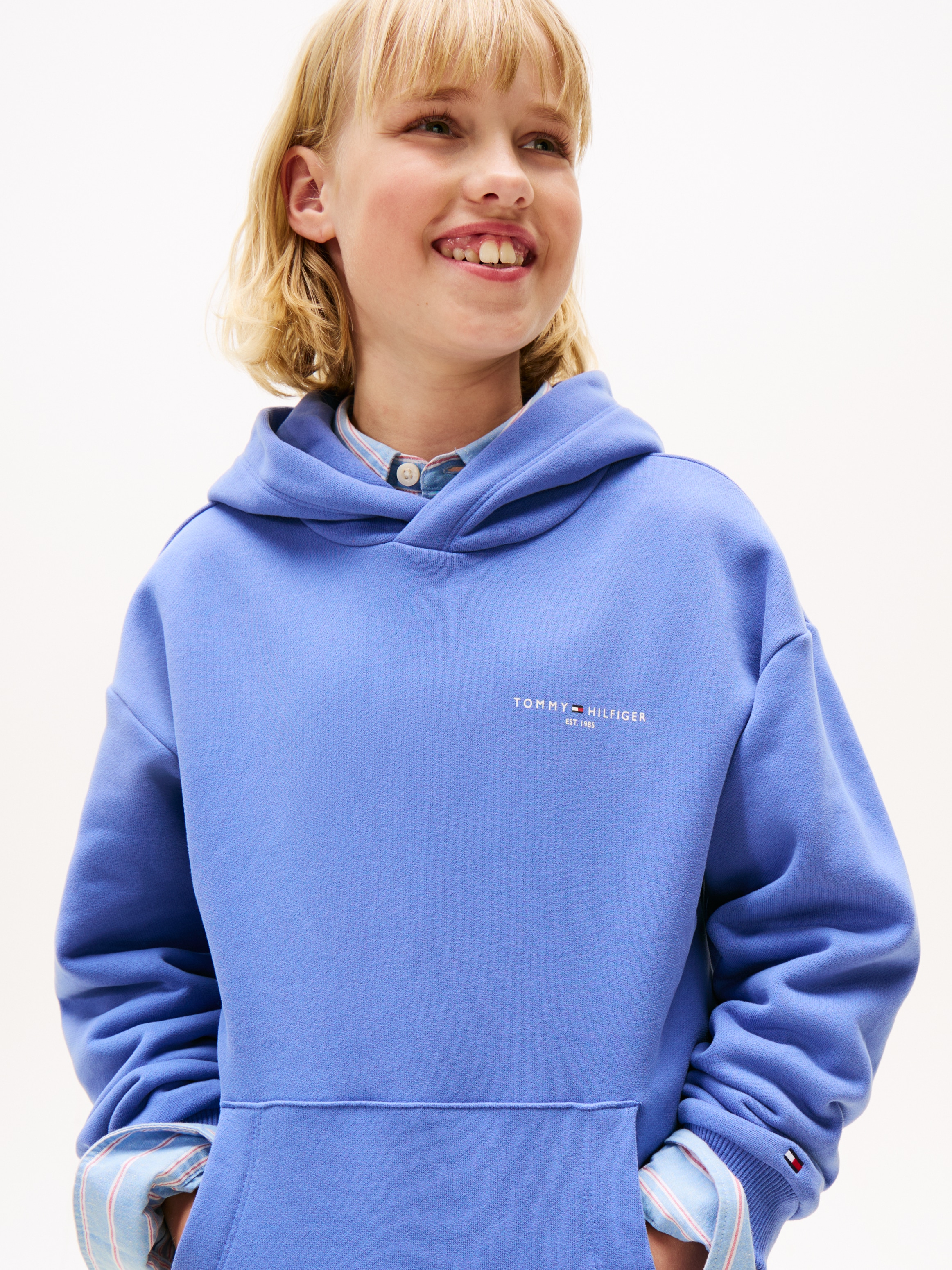 Tommy Hilfiger Kapuzensweatshirt »MINI CORP HOODIE«, Kinder bis 16 Jahre