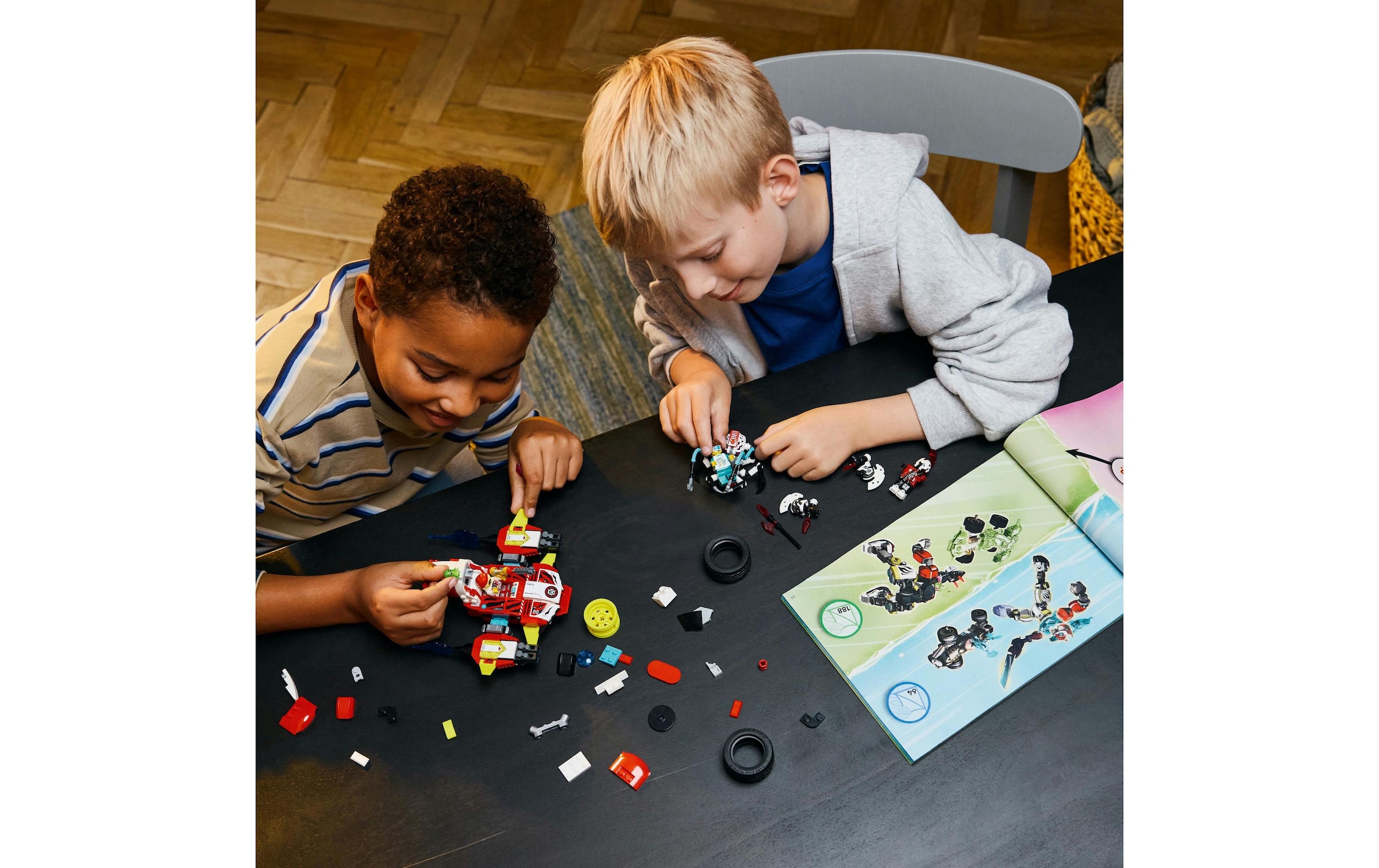 LEGO® Spielbausteine »DreamZzz Coopers Tiger-Mech und Zeros Hot 71497«, (1006 St.)