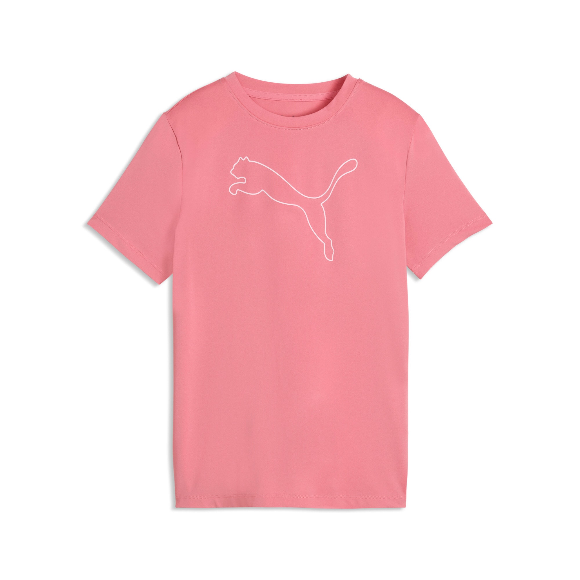 Image of PUMA T-Shirt "TAD ESS CAT LOGO TEE G" mit Rundhalsausschnitt, kurzärmelig, sportlich