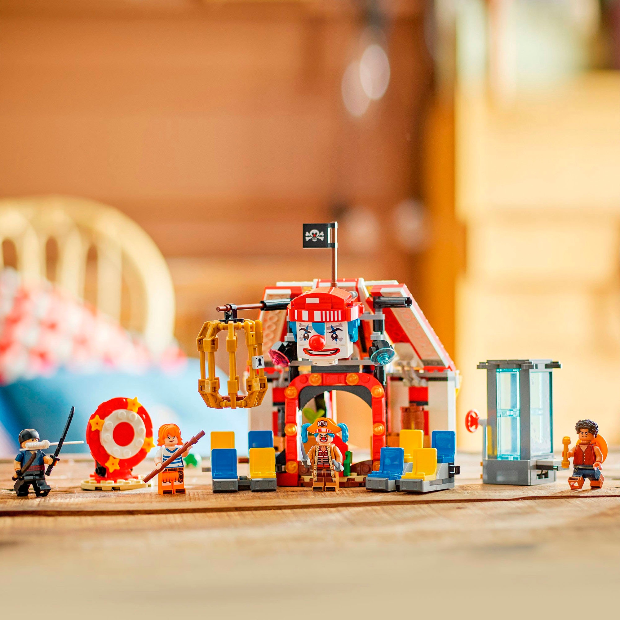 LEGO® Konstruktionsspielsteine »Zirkuszelt von Buggy dem Clown (75637), LEGO One Piece« Made in Europe