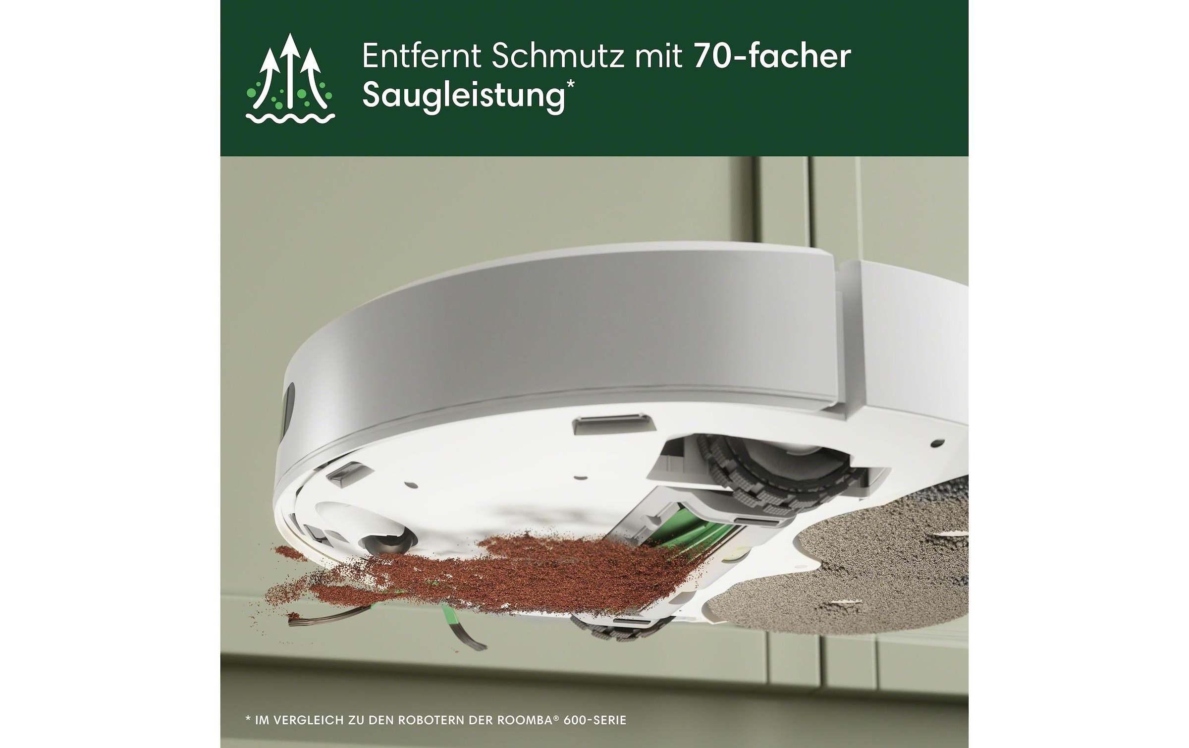 iRobot Nass-Trocken-Saugroboter »Roomba Plus 405 Combo + AutoWash Dock«