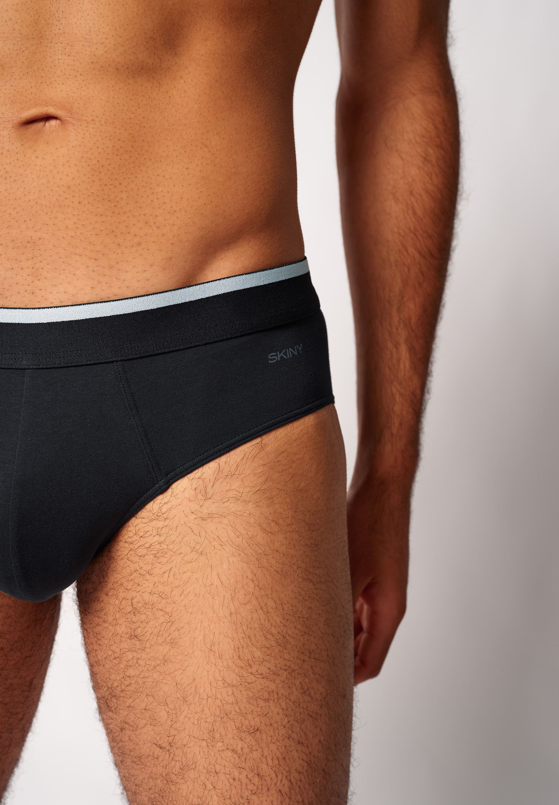 Skiny Brasilslip »Cotton Multipack« 3er Pack,  klassisch, basic, elastisch, bequem, kein Einschneiden, Baumwollmix