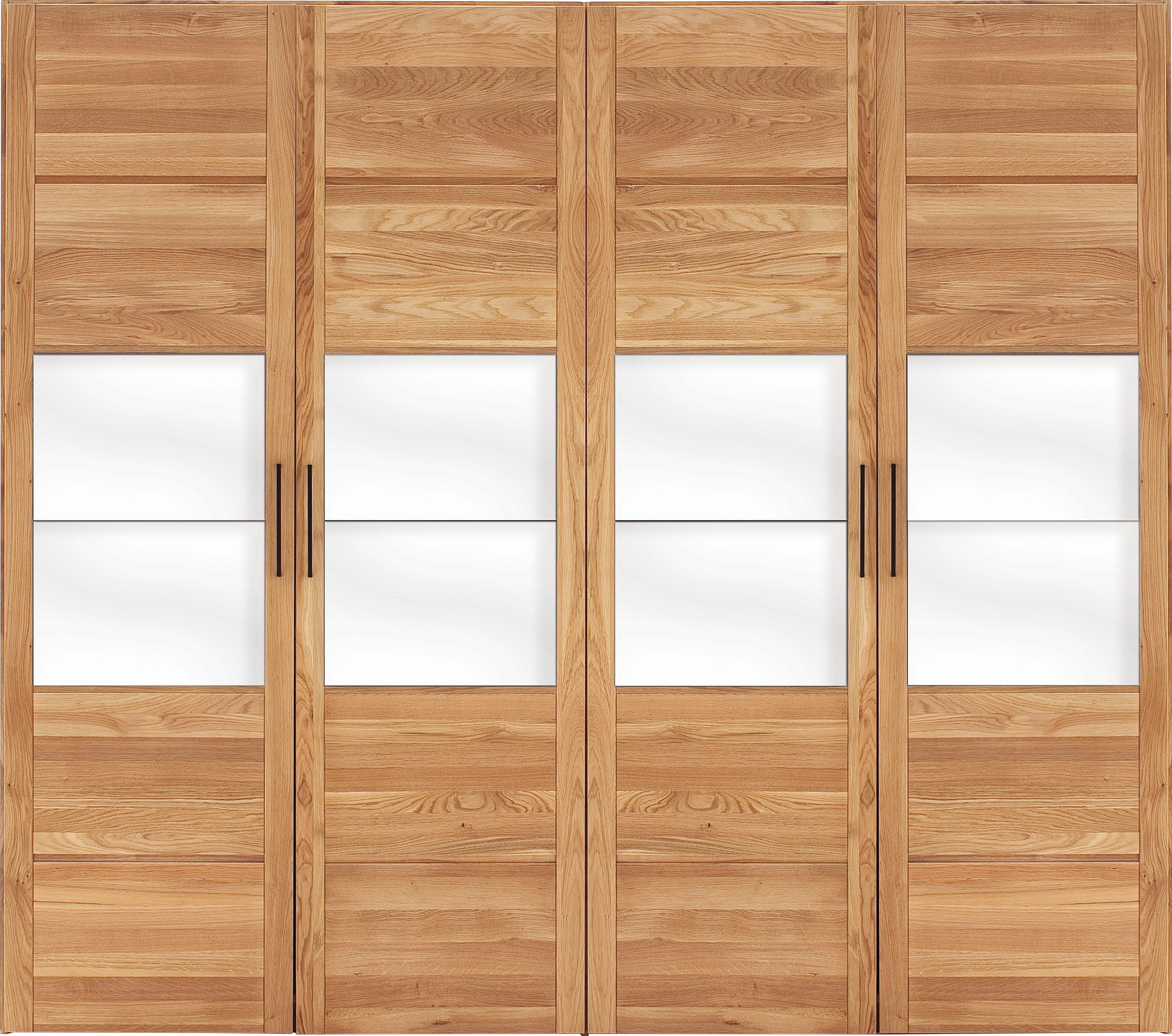 Image of Premium collection by Home affaire Drehtürenschrank »Chamara«, aus massivem Eichenholz, in unterschiedlichen Schrankbreiten erhältlich, 218 cm bei Ackermann Versand Schweiz