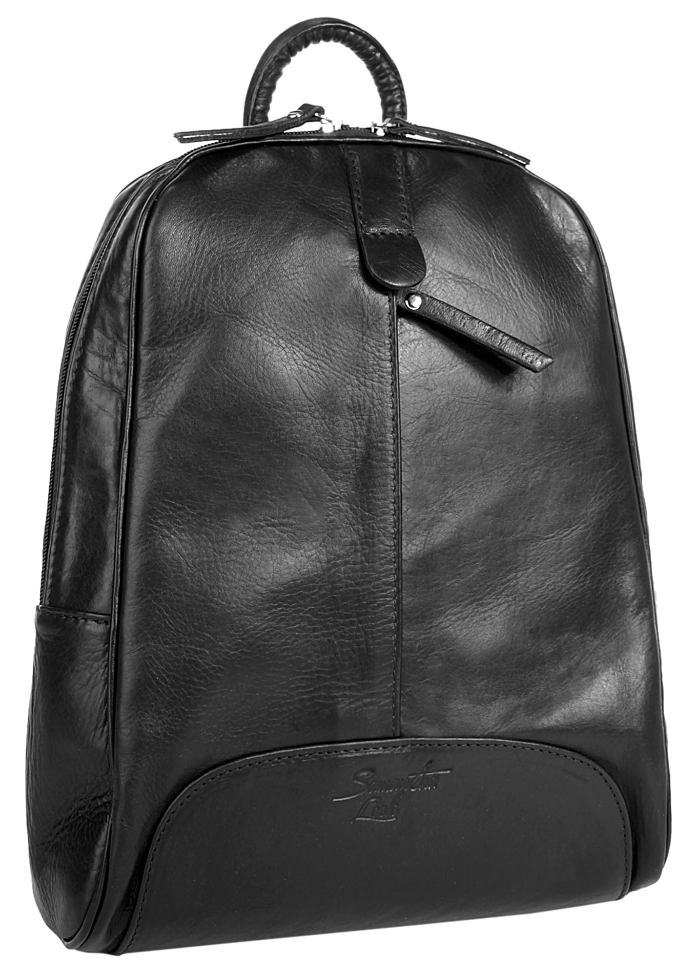 Samantha Look Cityrucksack, echt Leder, Made in Italy