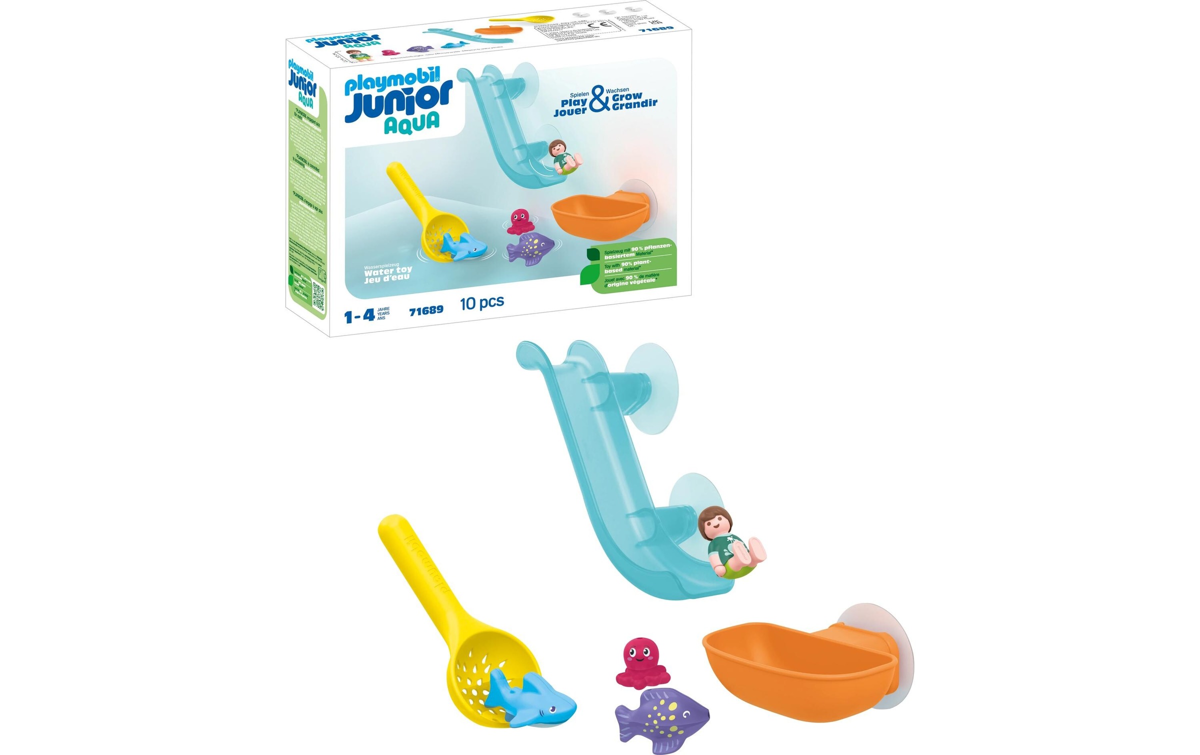 Playmobil® Spielbausteine »Junior AQUA: Fangspass mit Meerestierchen 71689«