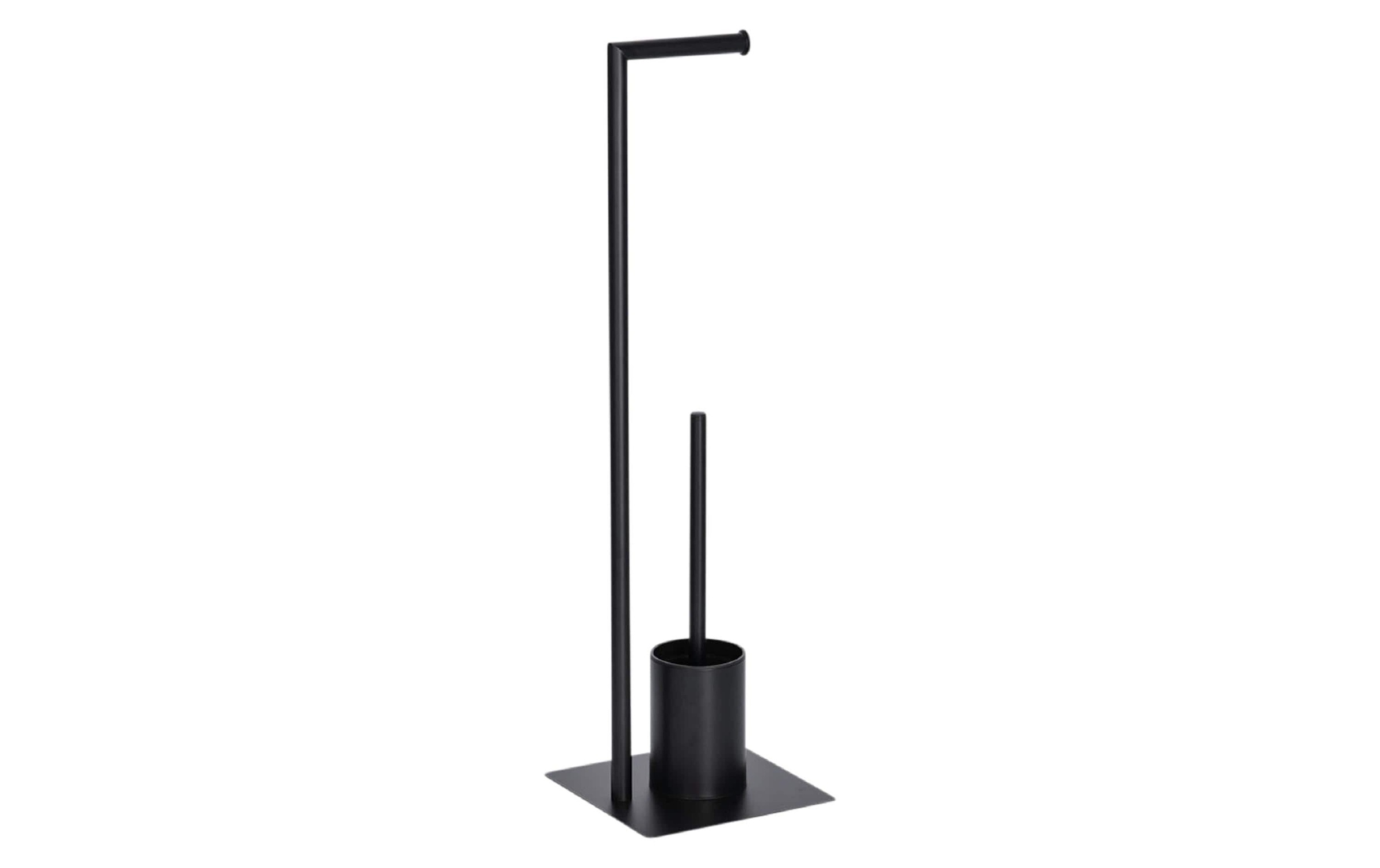 Image of Zeller Present WC-Garnitur "Schwarz" aus Metall