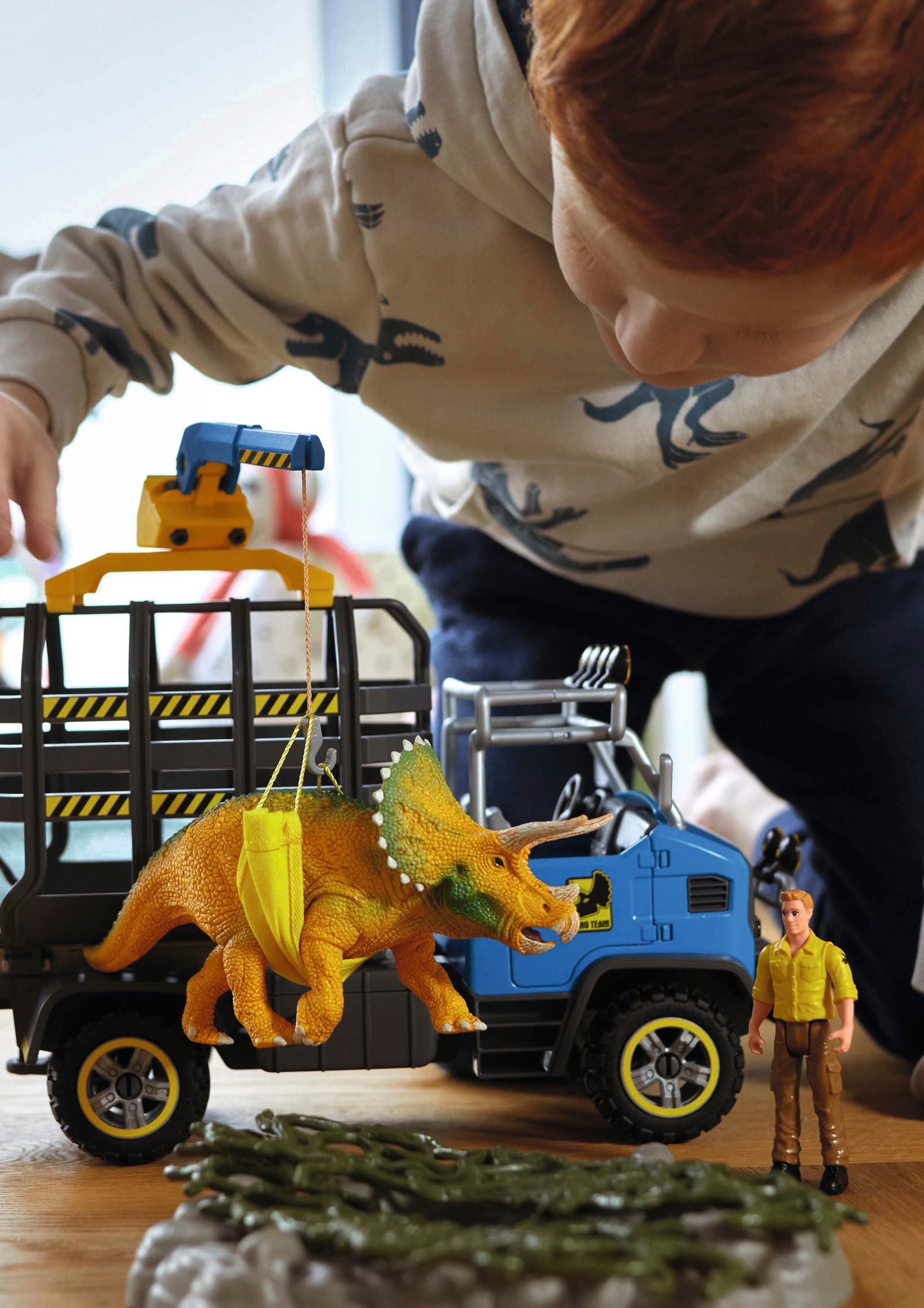 Schleich® Spielwelt »DINOSAURS, Dinosaurier Truck Mission (42565)«