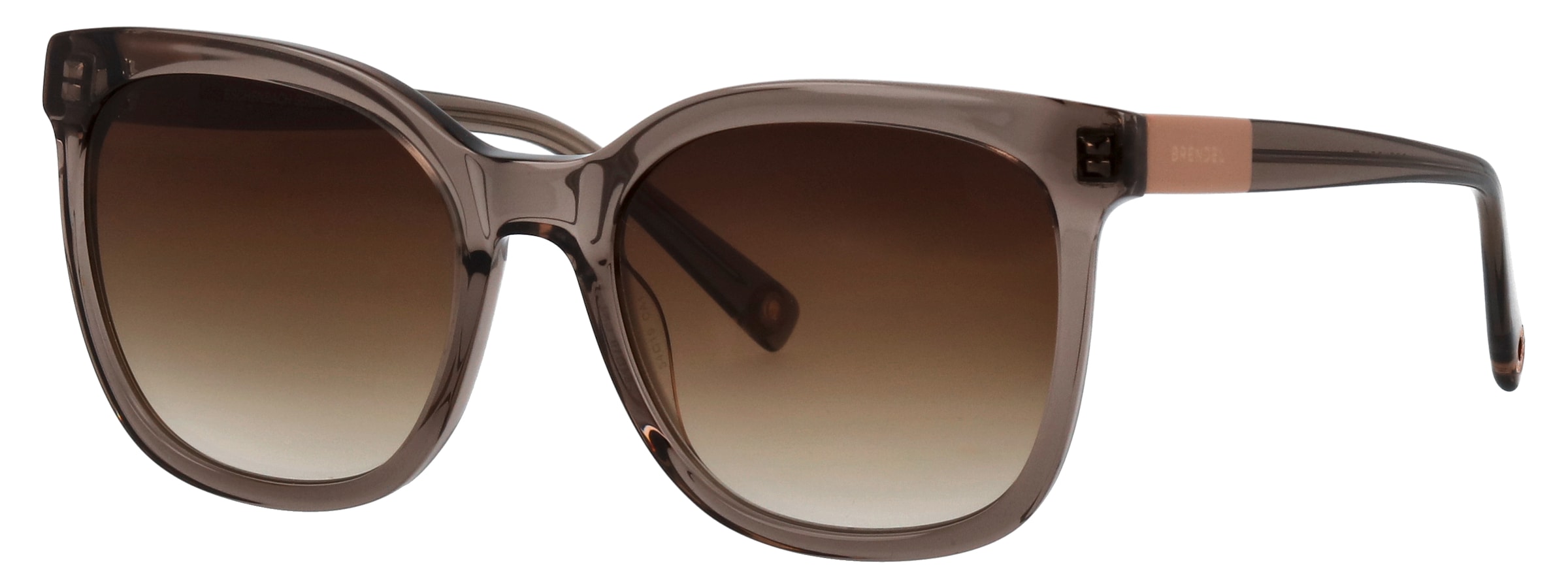 Image of BRENDEL eyewear Sonnenbrille 1 Stk. Schmetterlingsform, Vollrand, Verlaufstönung, taupefarbener Rahmen