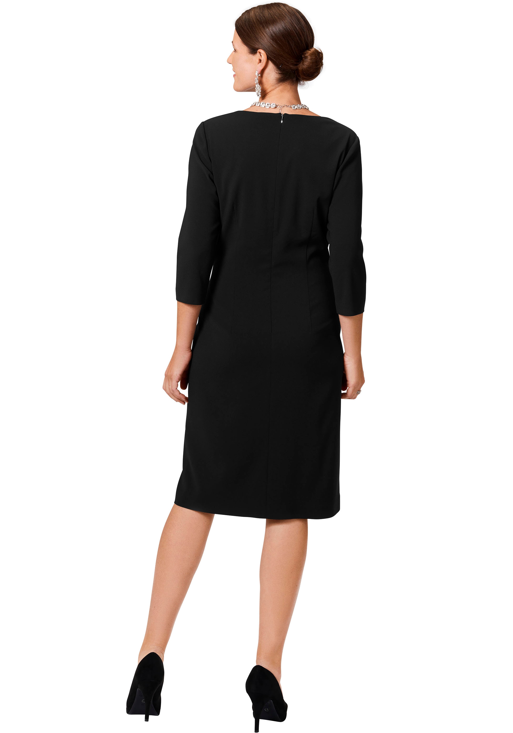 select! By Hermann Lange Jerseykleid, mit Rundhals