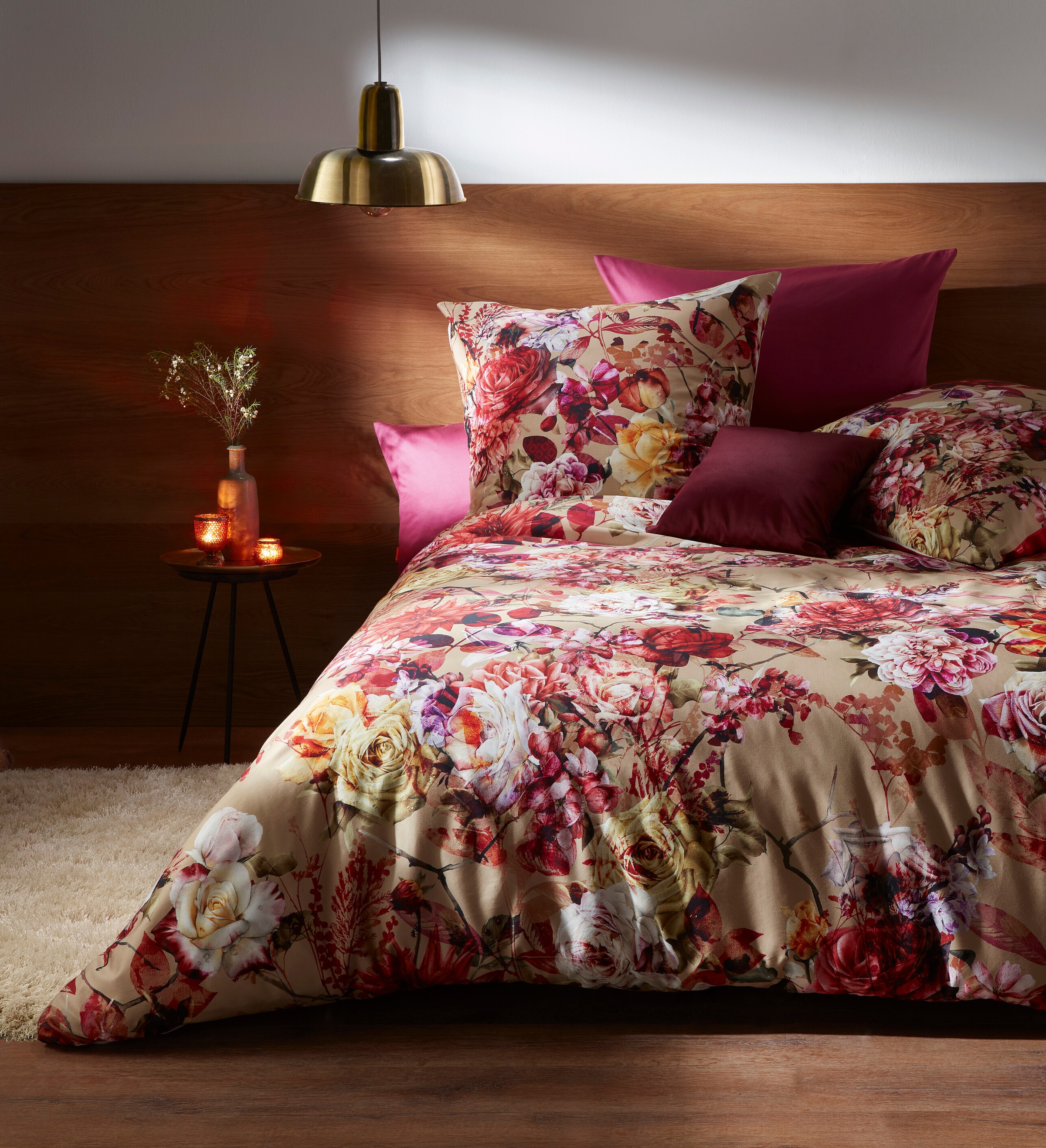 Image of fleuresse Wendebettwäsche »Bed Art S 4257 (2/3tlg.)«, (2 tlg.), mit Rosen bei Ackermann Versand Schweiz