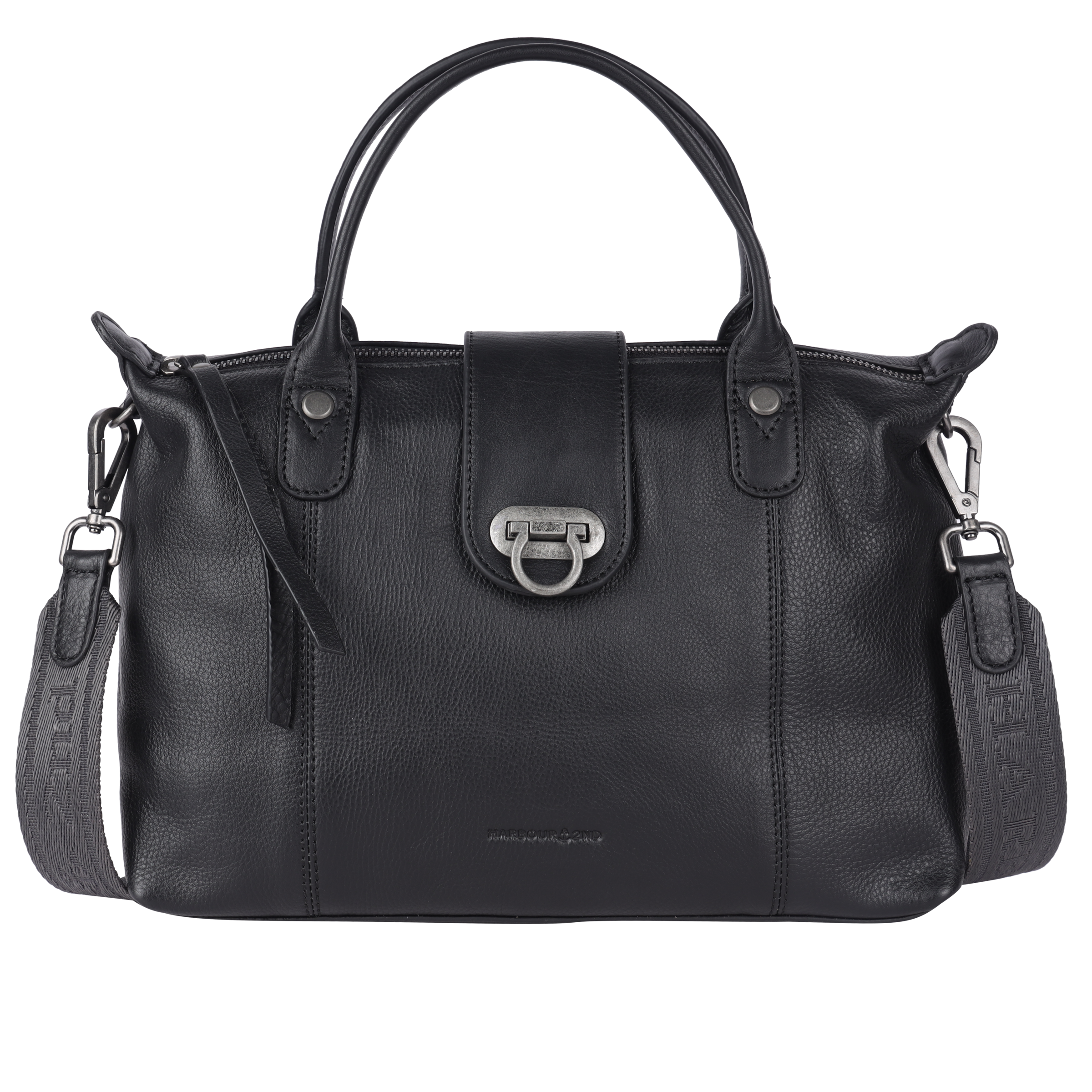 Image of HARBOUR 2nd Shopper "Liane", Damen Handtasche, Umhängetasche, Schultertasche mit Logoprägung