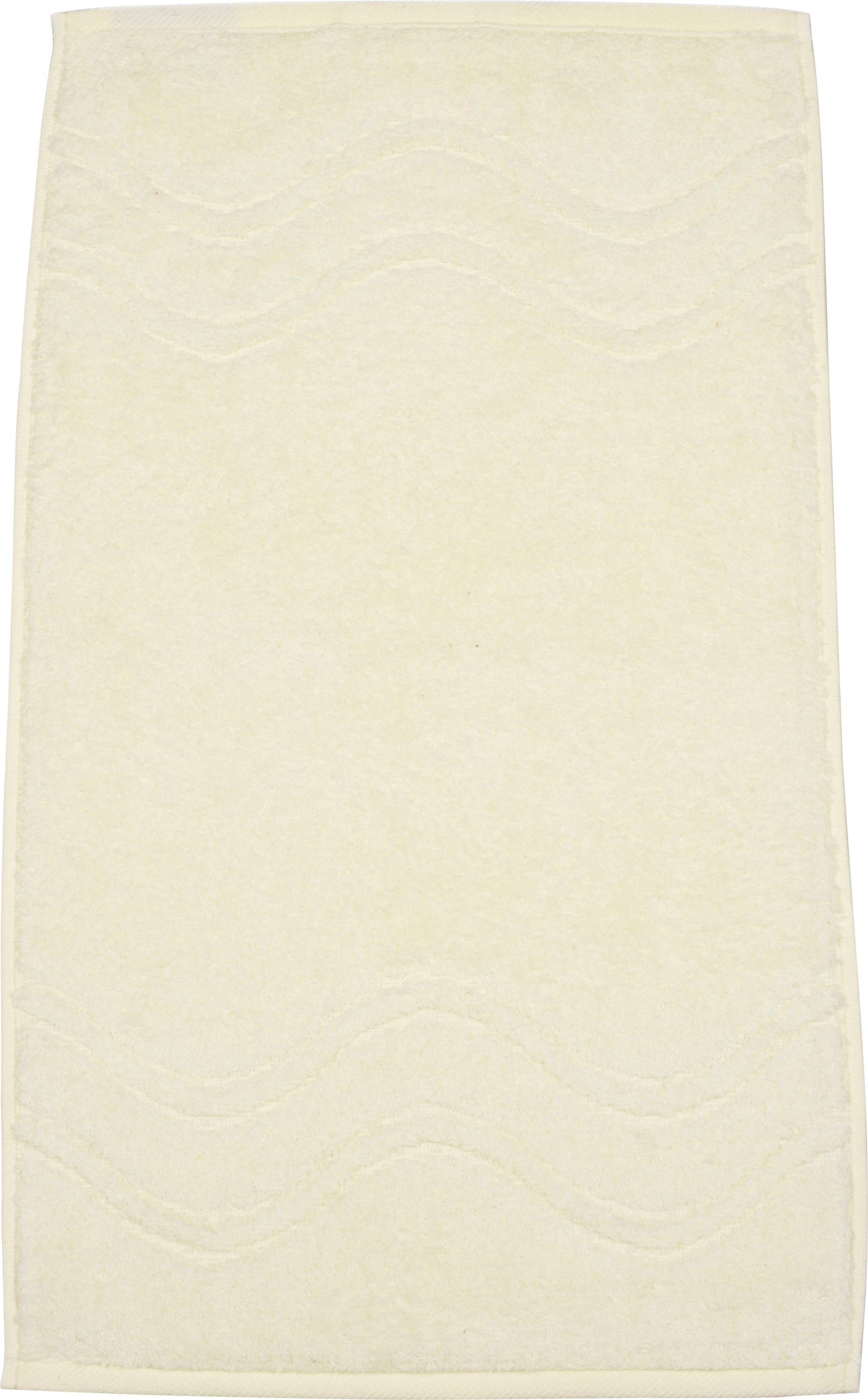 ROSS Gästehandtuch »Cashmere feeling«, (6 St.), mit Wellen-Bordüre