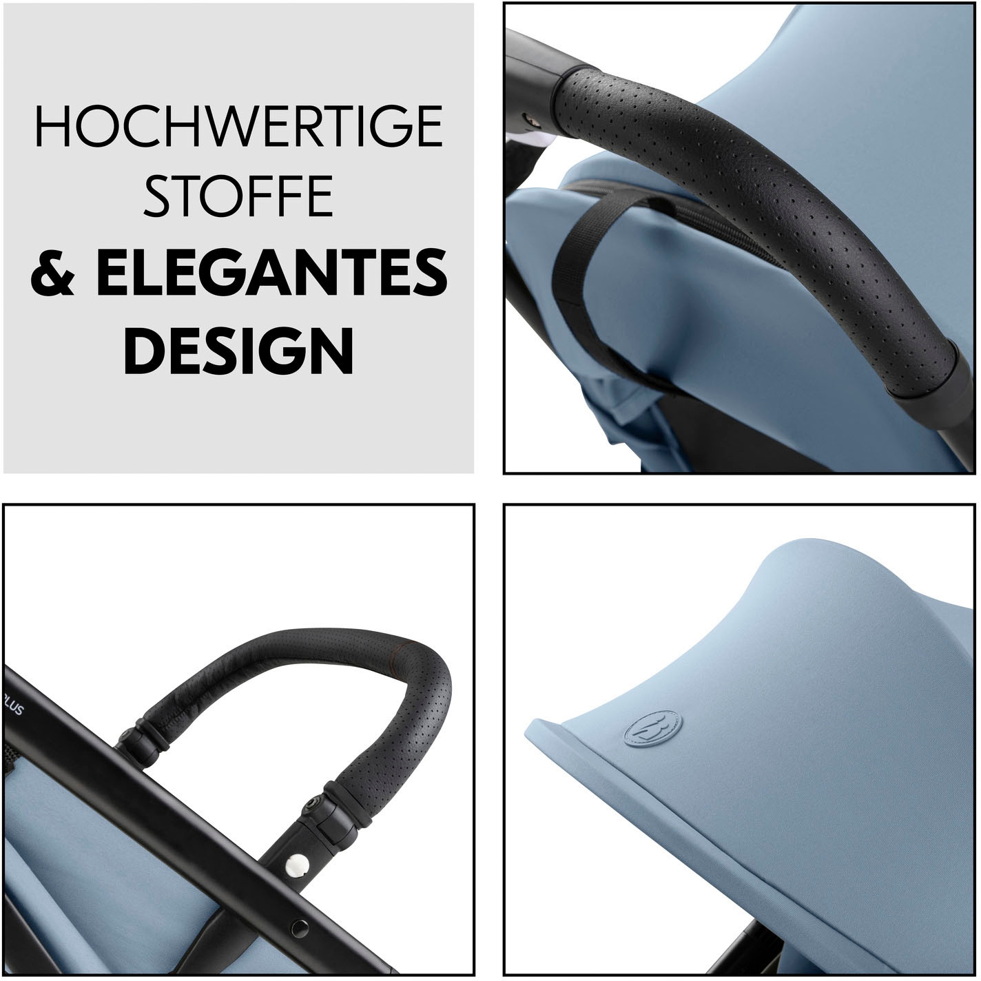 Hauck Poussette pour enfants »Travel N Care Plus, Dusty Blue« 22 kilos