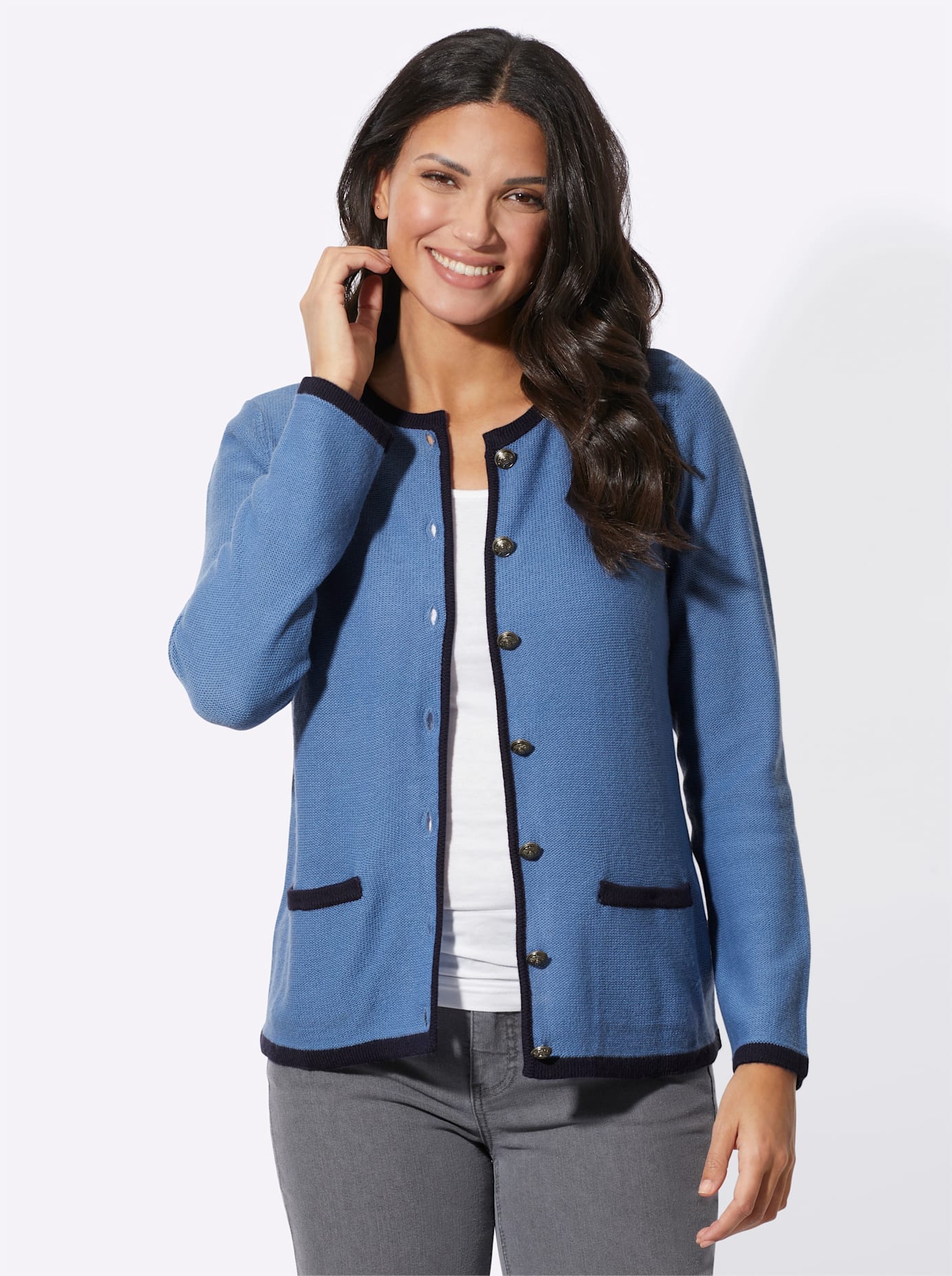 Classic Basics Strickjacke