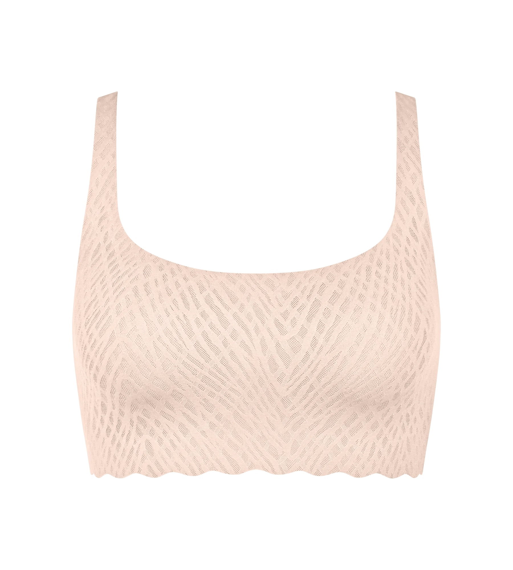 sloggi Bustier »ZERO Feel Bliss« mit herausnehmbaren, atmungsaktiven Pads und Stretch-Spitze