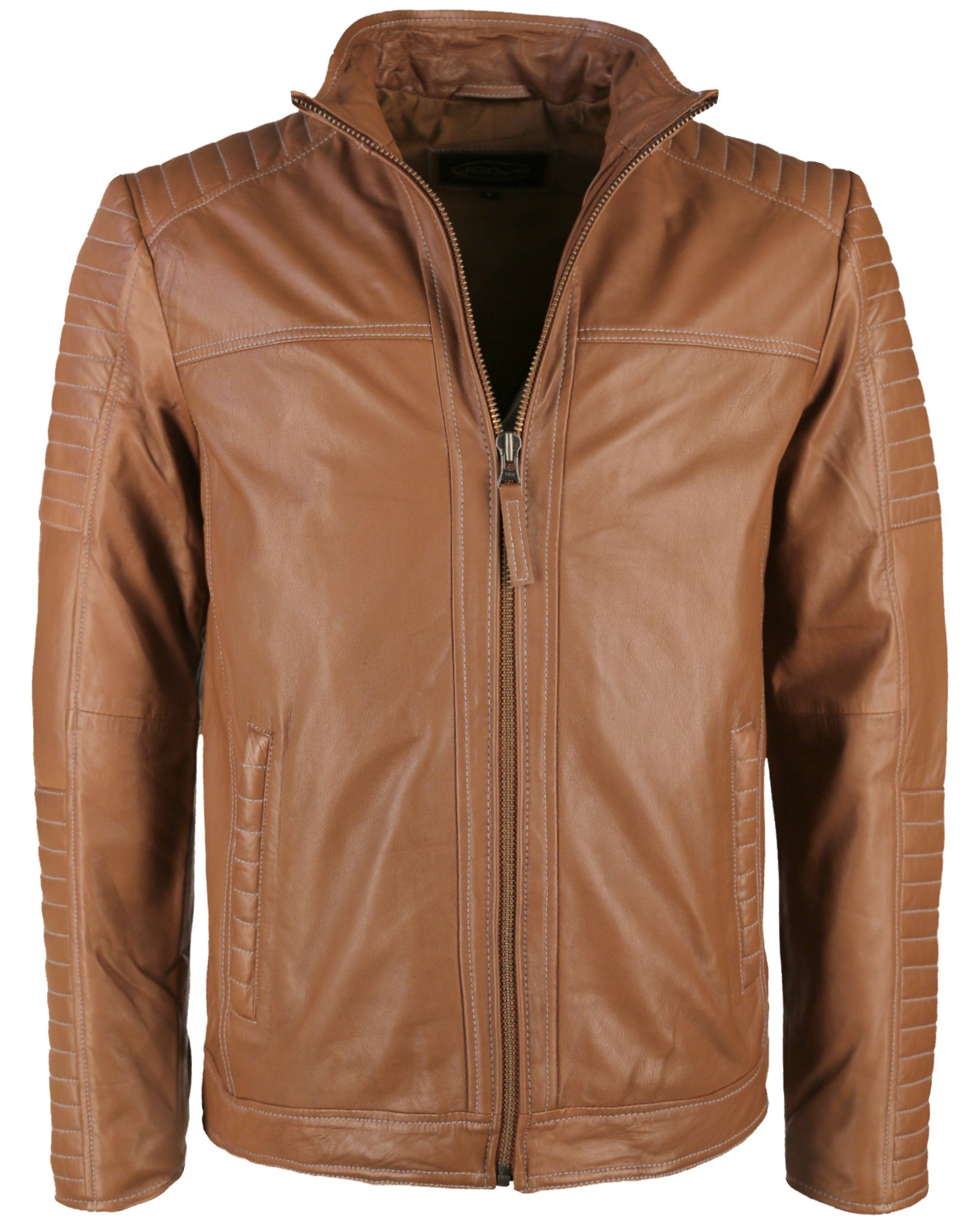 Lederjacke im sportlichen Design »15-10-B-2«