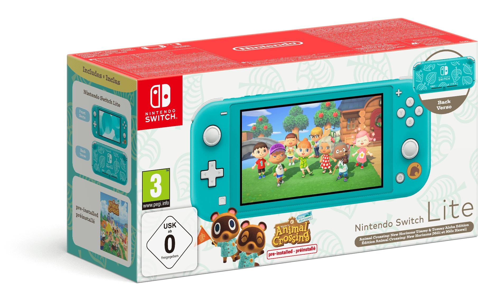Nintendo Spielekonsole »Switch Lite AC: New Horizons Timmy & Tommy«