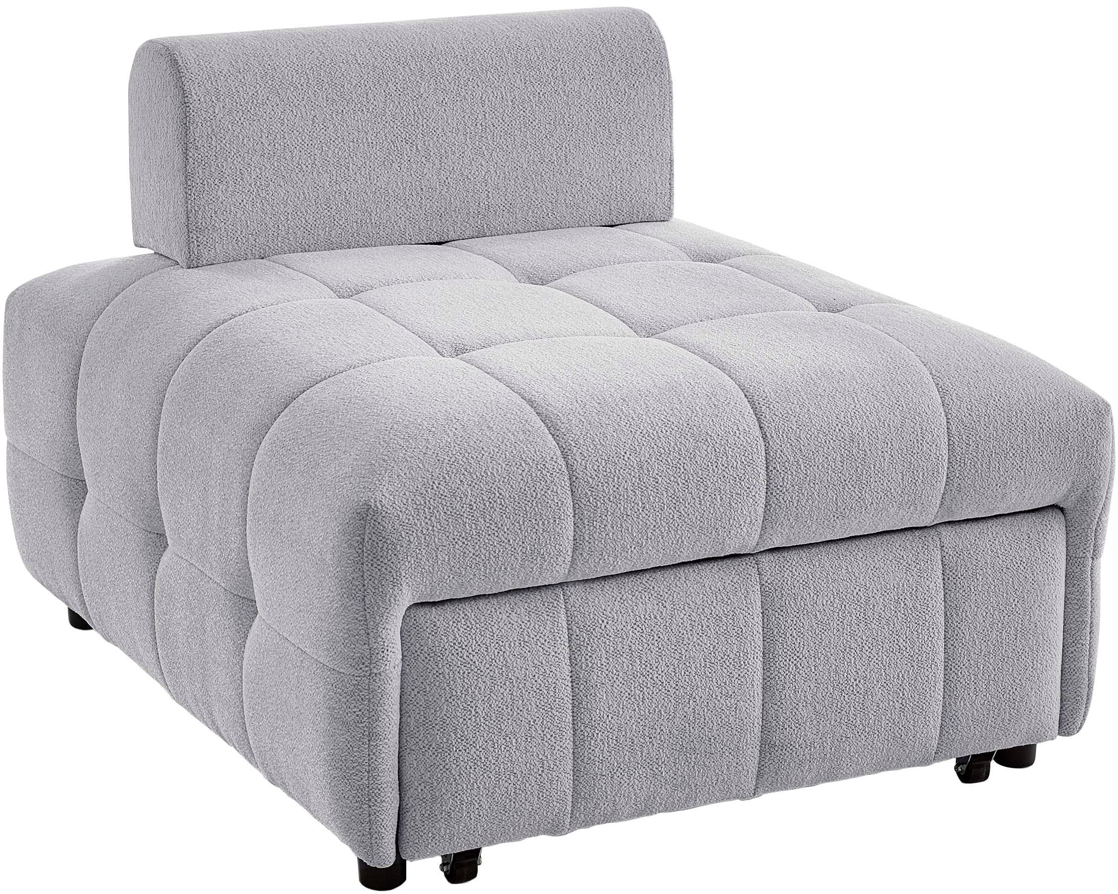 ATLANTIC home collection Sofa »Fabio«, Schlafsessel mit Sitztiefenverstellung
