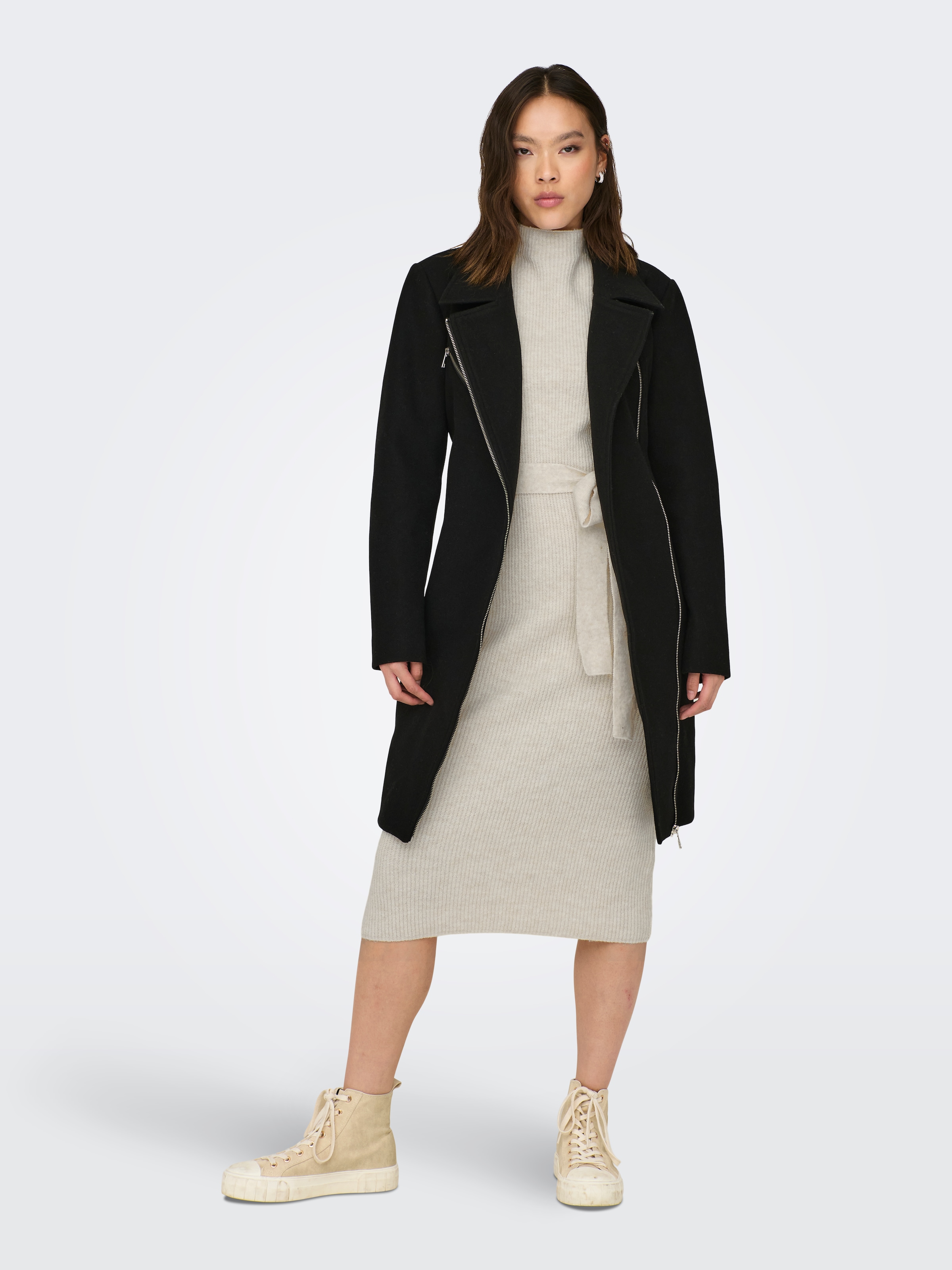 ONLY Kurzmantel »ONLEMILY ZIP BIKER COAT OTW«