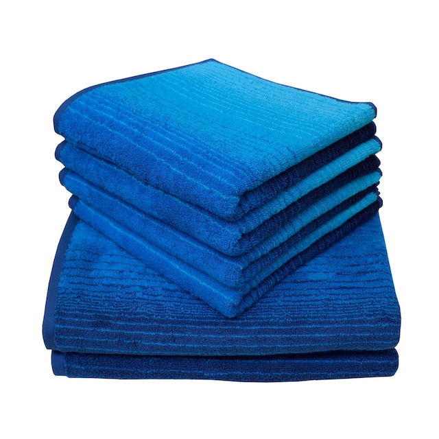 Dyckhoff Handtuch Set »mit Farbverlauf«, Set, 6 tlg., Walkfrottee, mit  Farbverlauf jetzt kaufen