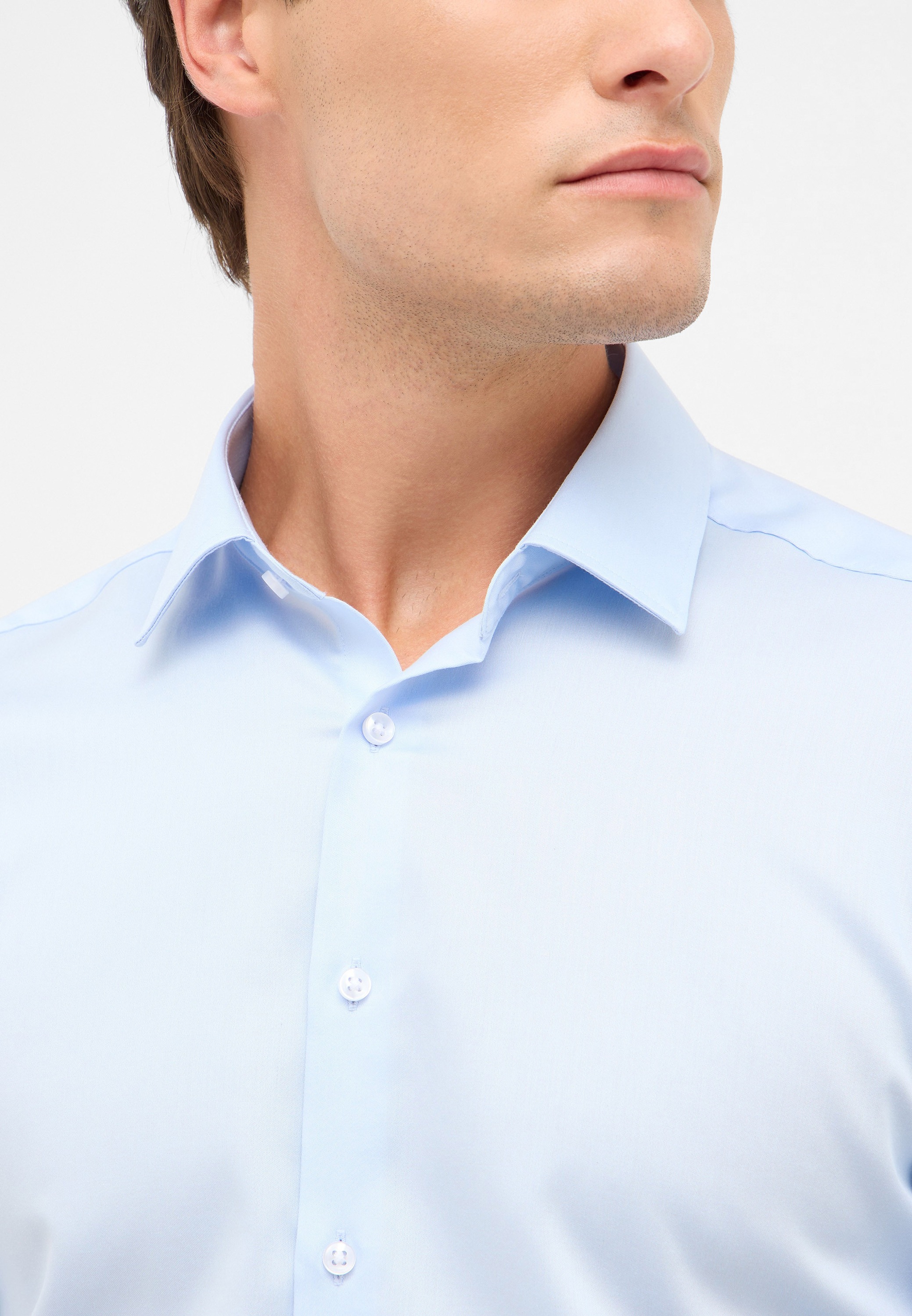 Eterna Langarmhemd »SLIM FIT« NON IRON (bügelfrei)