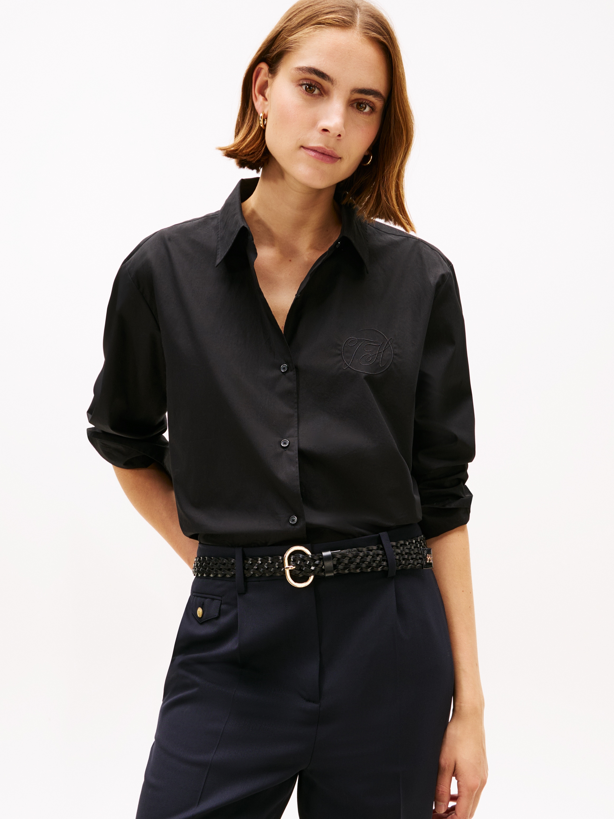 Image of Tommy Hilfiger Hemdbluse "COTTON EASY SHIRT"