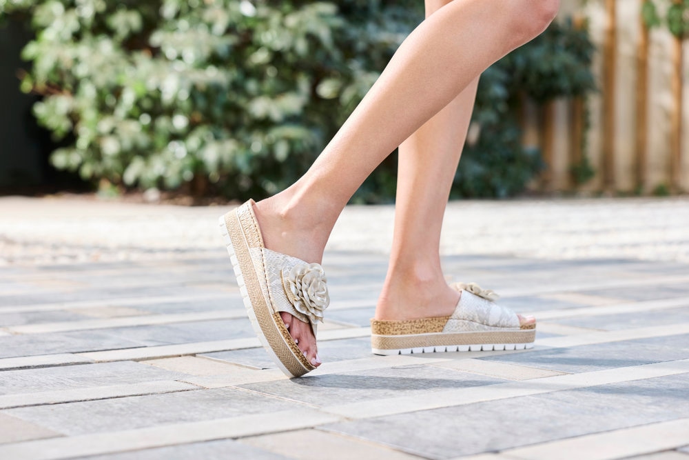 Rieker Pantolette  chaussure d'été, mule avec plateforme tendance