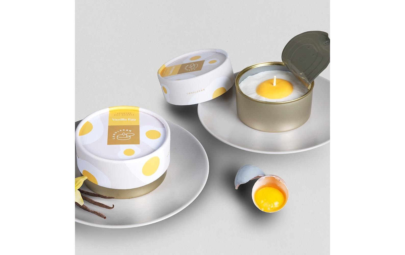 Duftkerze »Mandatus Candle Can Vanilla Egg«