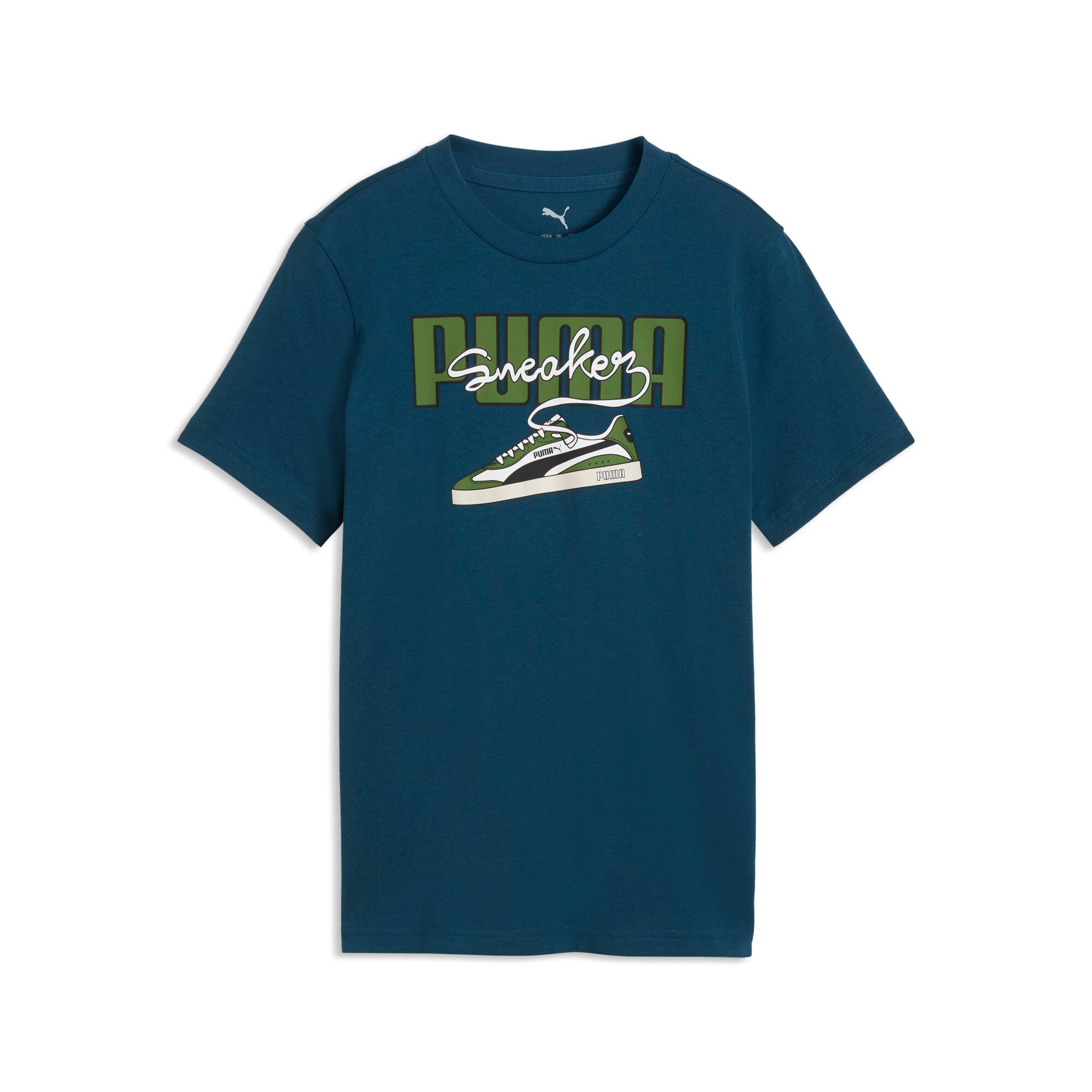 PUMA T-Shirt »GRAPHIC SNEAKER TEE B« Regular Fit, Kurzarm, sportlicher Stil, für Jugendliche